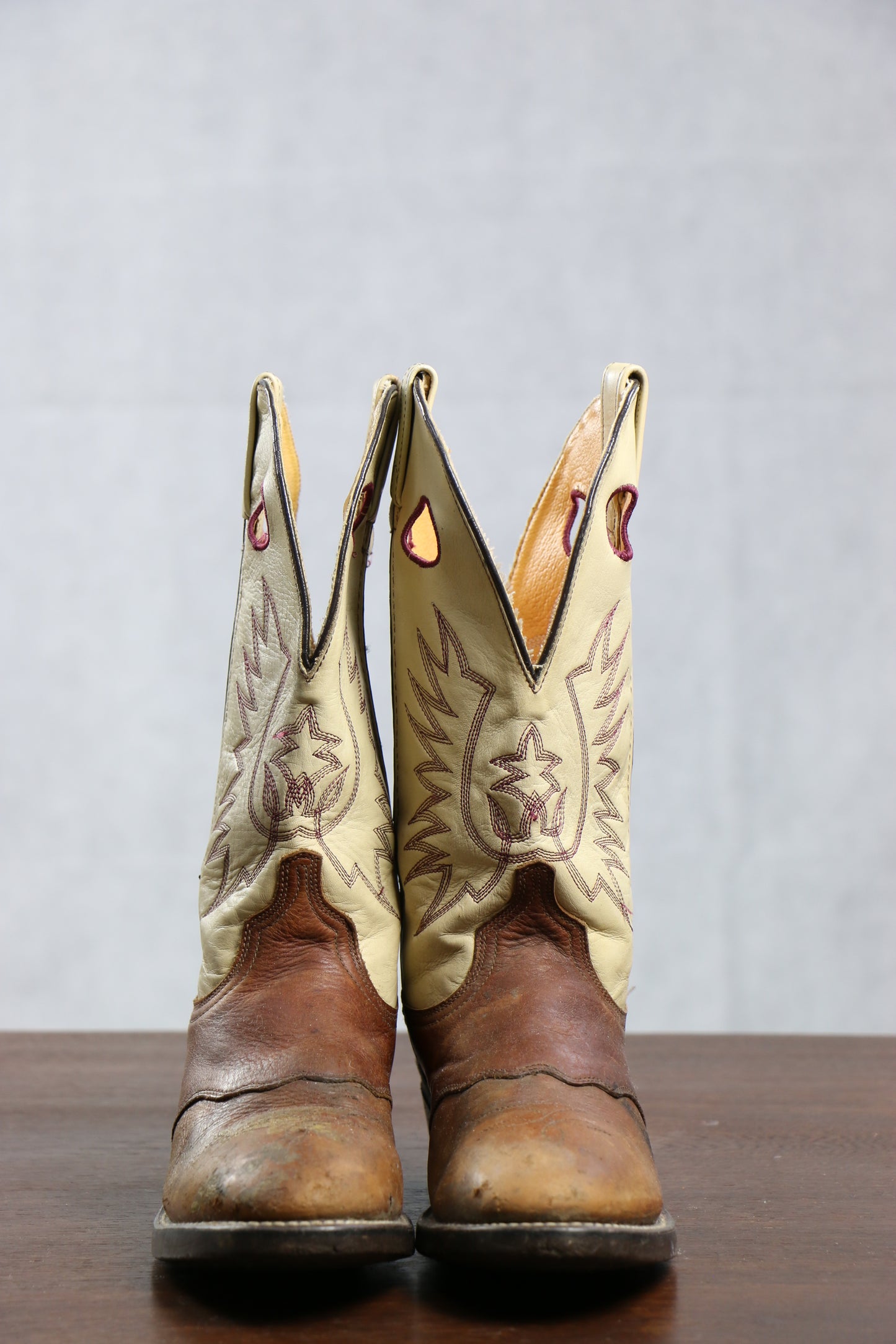 Western Boots two tone, clochard92.com