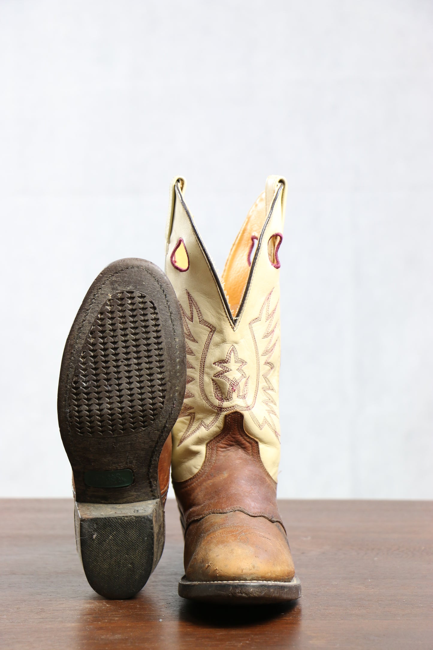 Western Boots two tone, clochard92.com