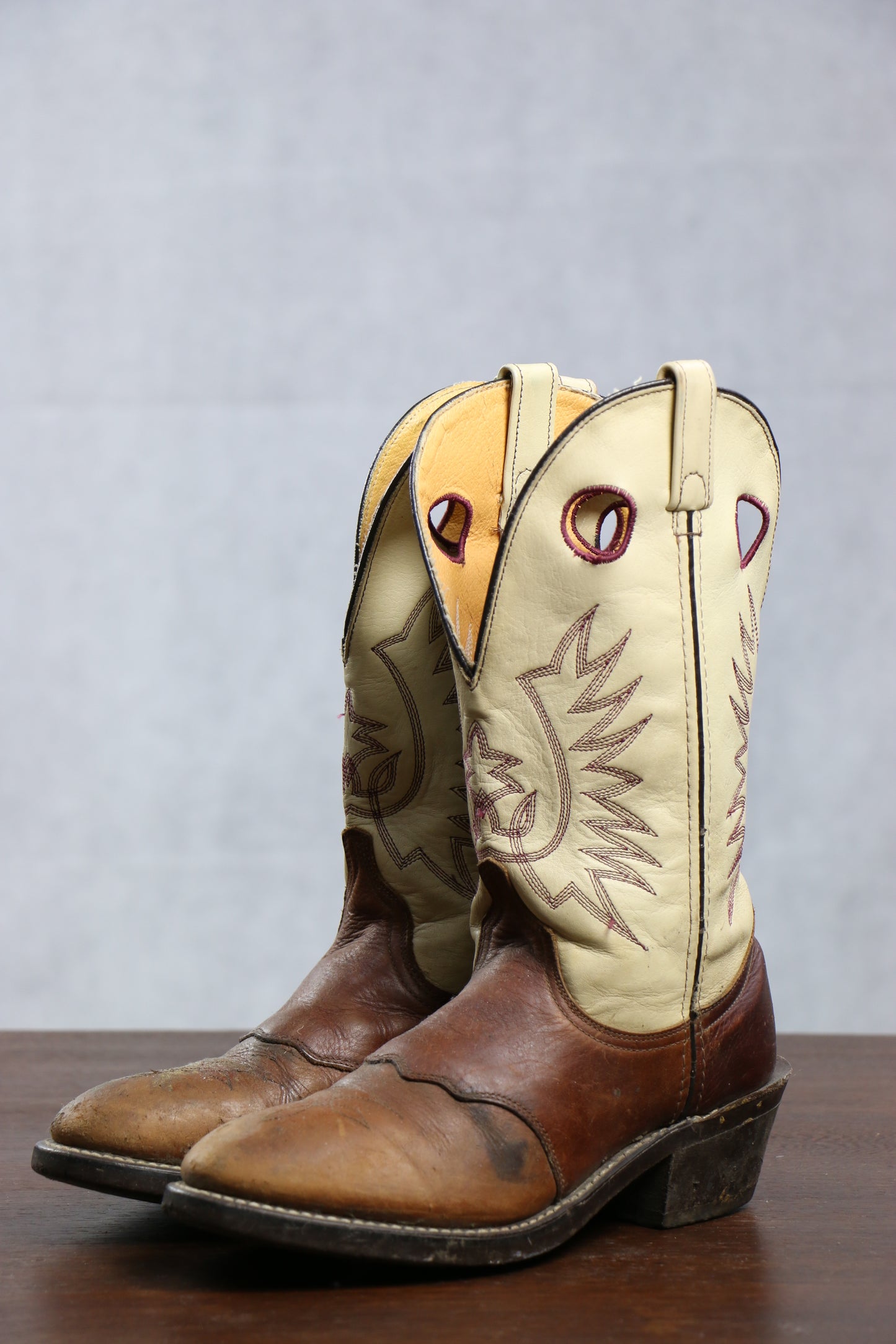 Western Boots two tone, clochard92.com