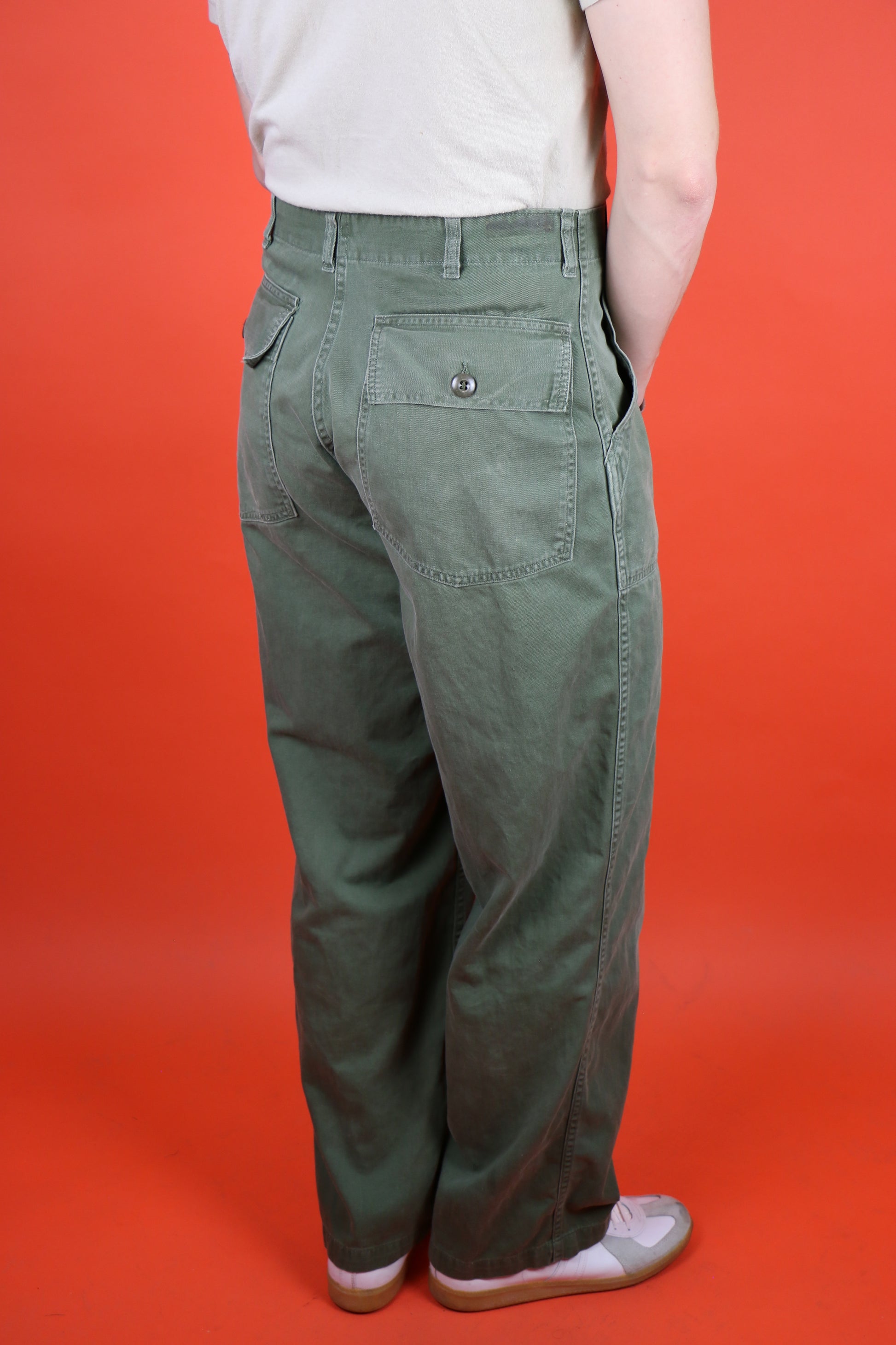 U.S. ARMY OG-107 Fatigue Pants - vintage clothing clochard92.com