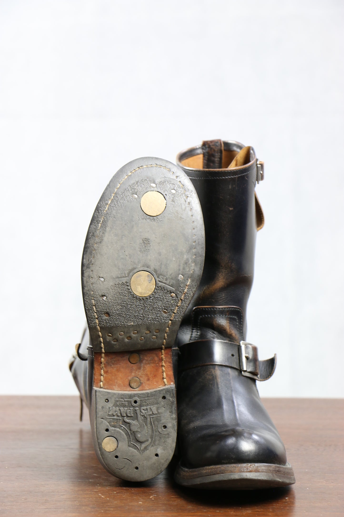 The Real McCoy's Buco Horsehide Engineer Boots