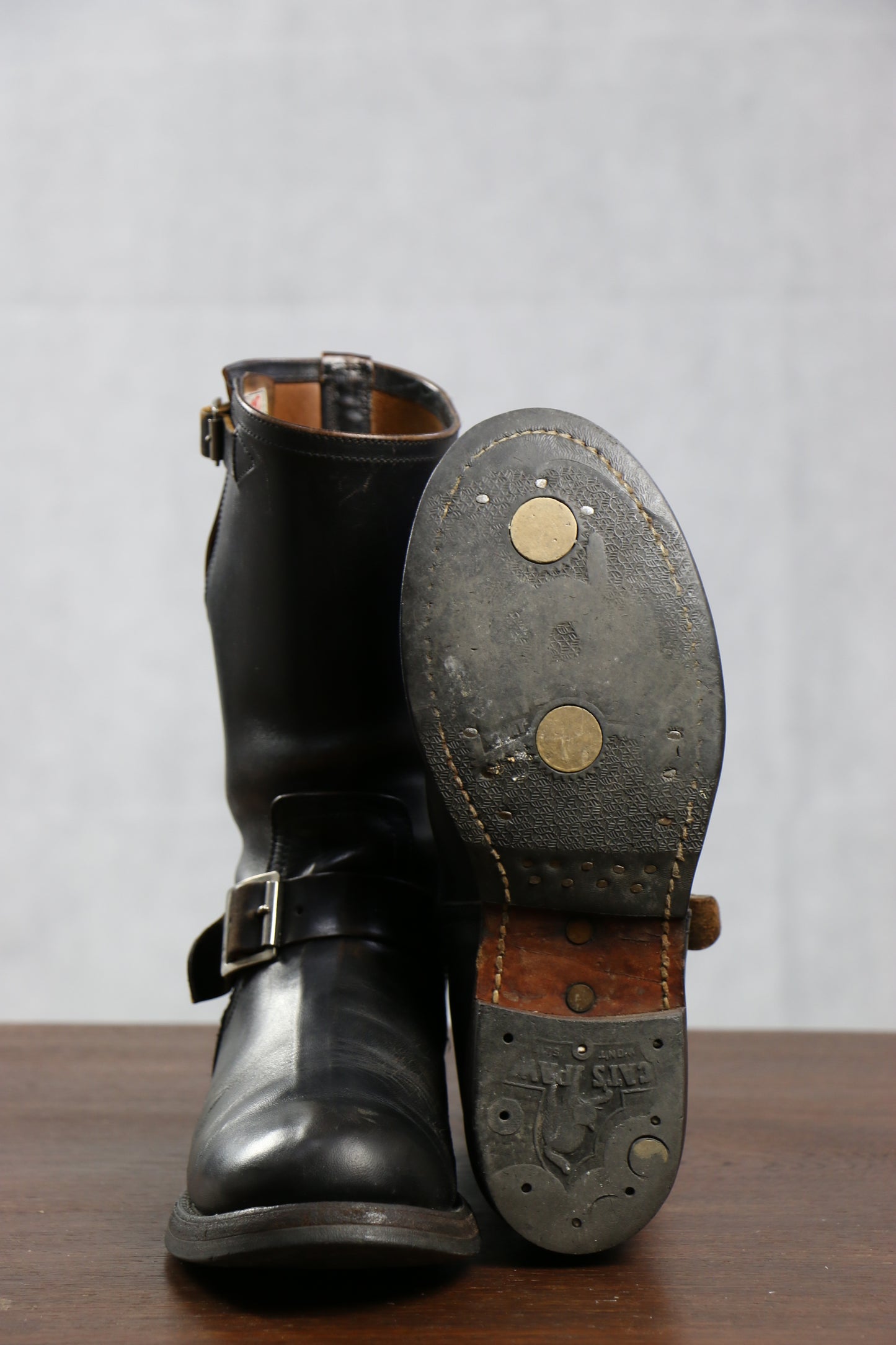 The Real McCoy's Buco Horsehide Engineer Boots