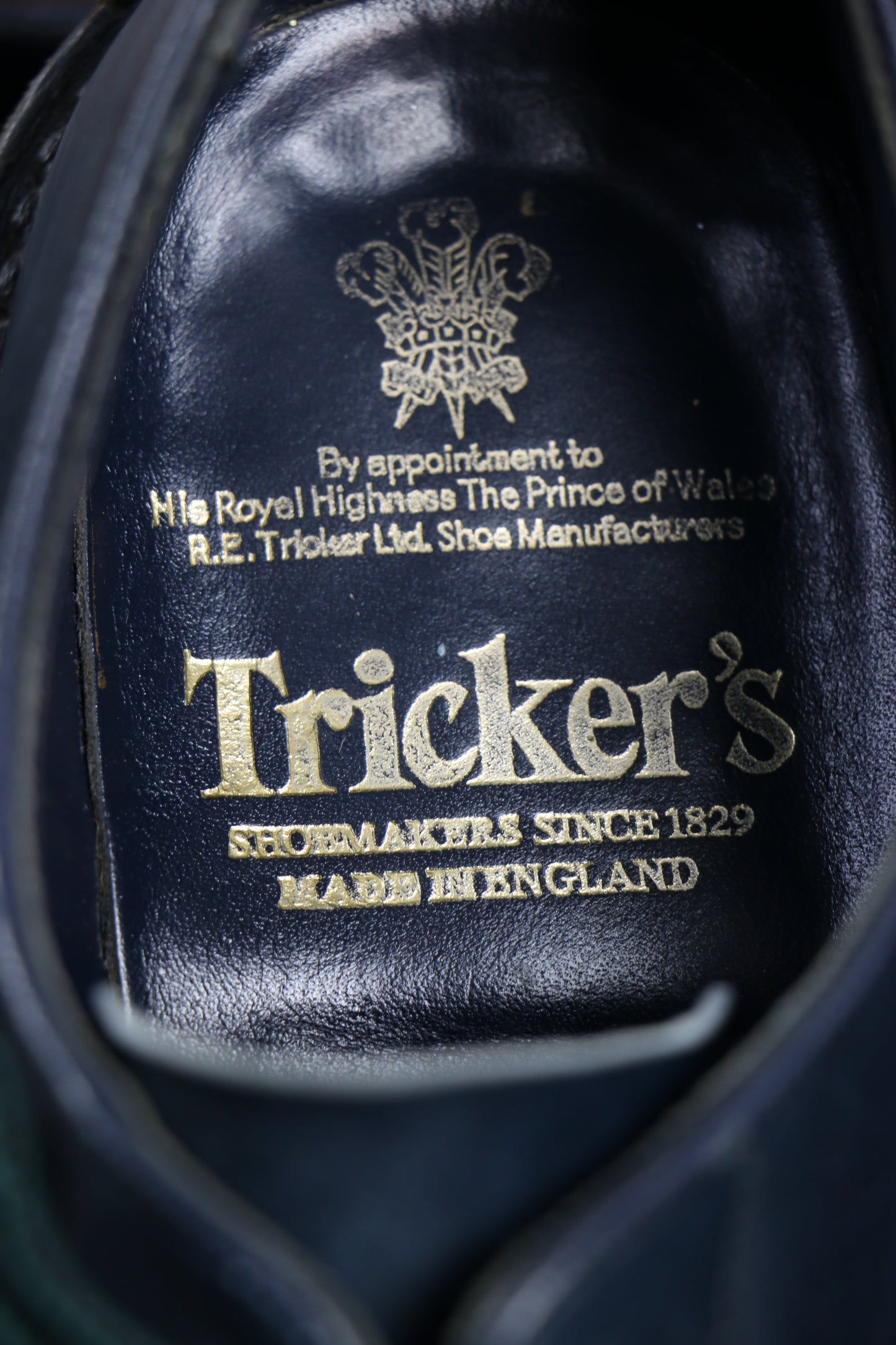 Tricker's Shoes Navy, clochard92.com