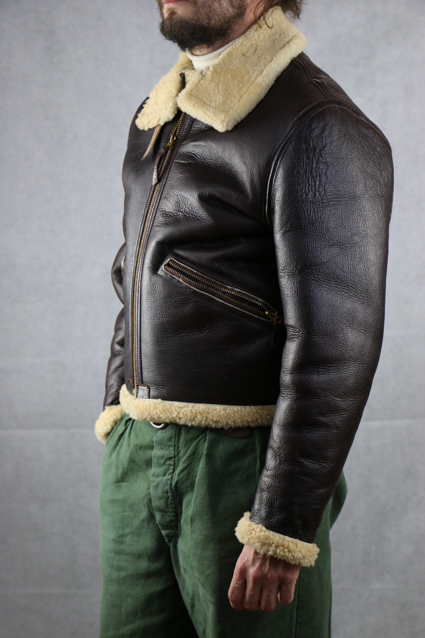 Aero Leather D-1 Jacket - vintage clothing clochard92.com