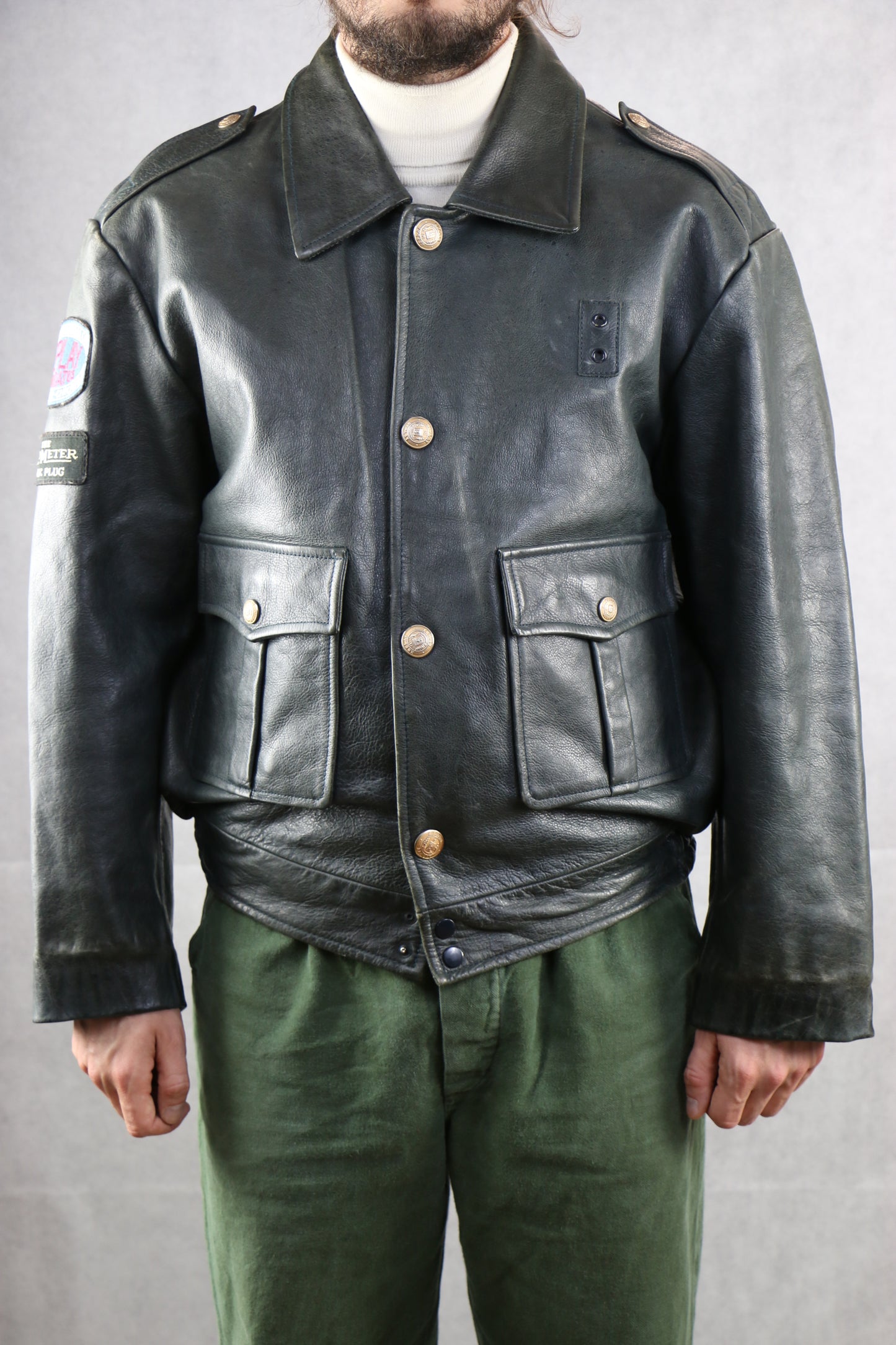 Replay Leather Jacket 1981 - vintage clothing clochard92.com