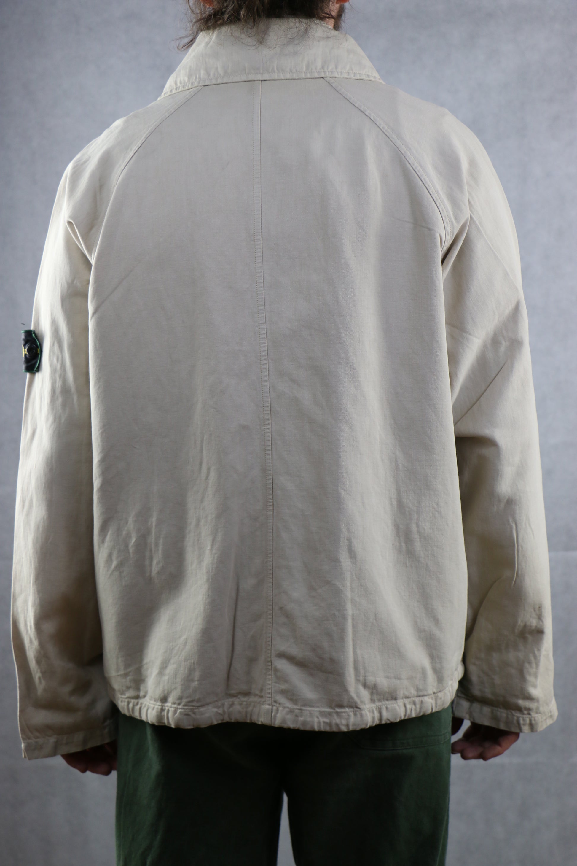 Stone Island Leinen Jacket - vintage clothing clochard92.com