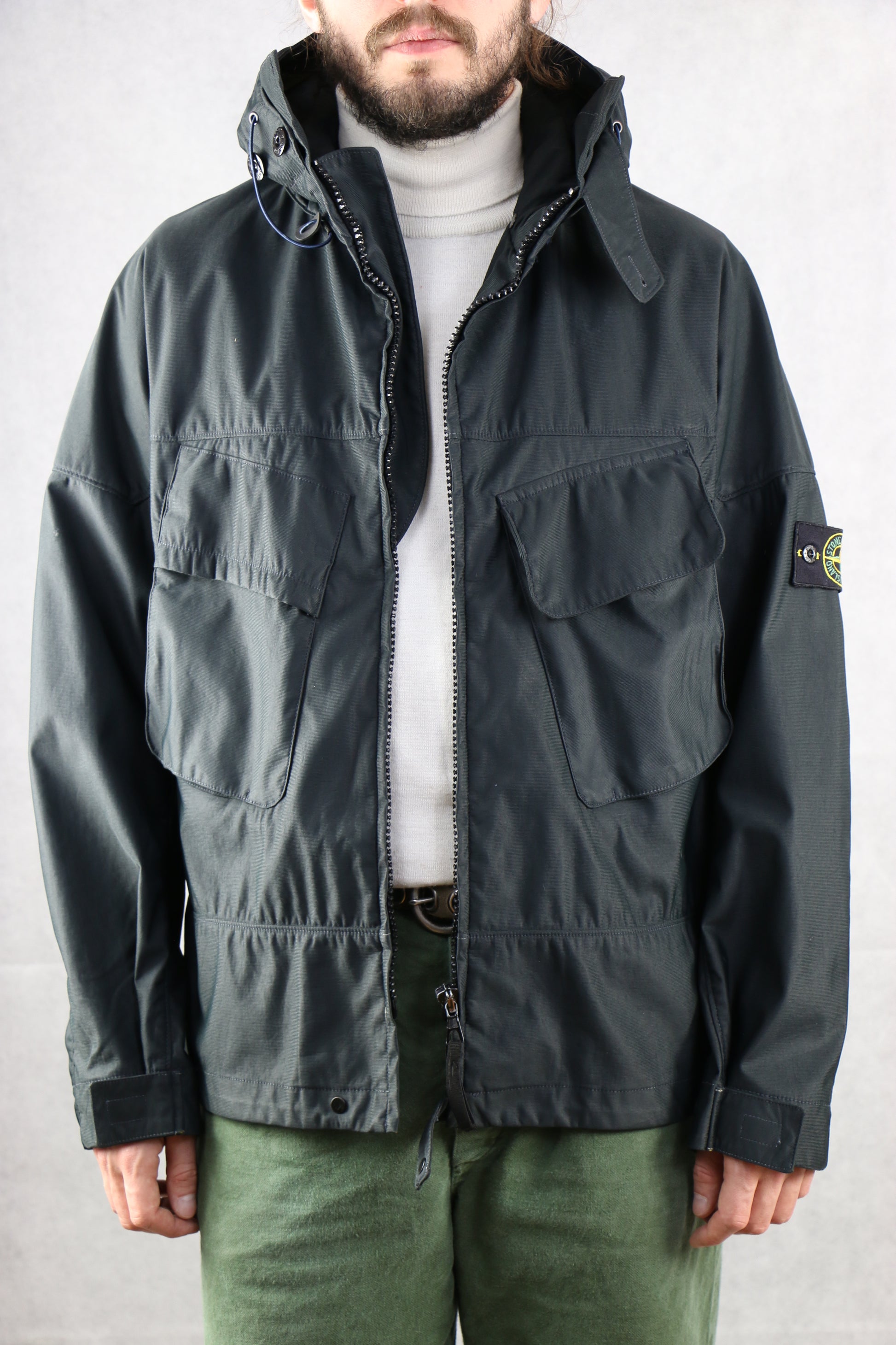 Stone Island Jacket with hood Vintage Store