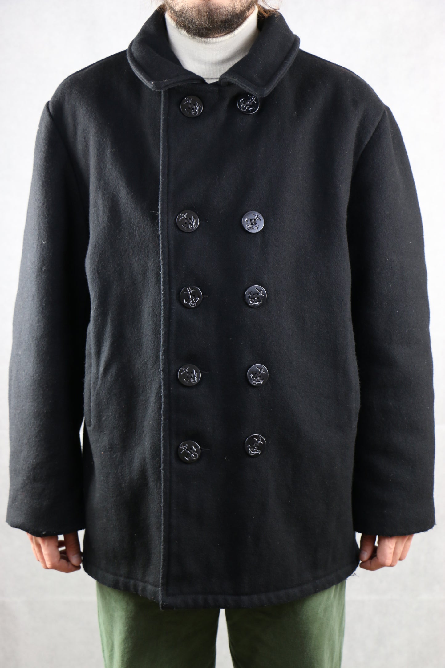 U.S. Pea Coat by Schott - vintage clothing clochard92.com