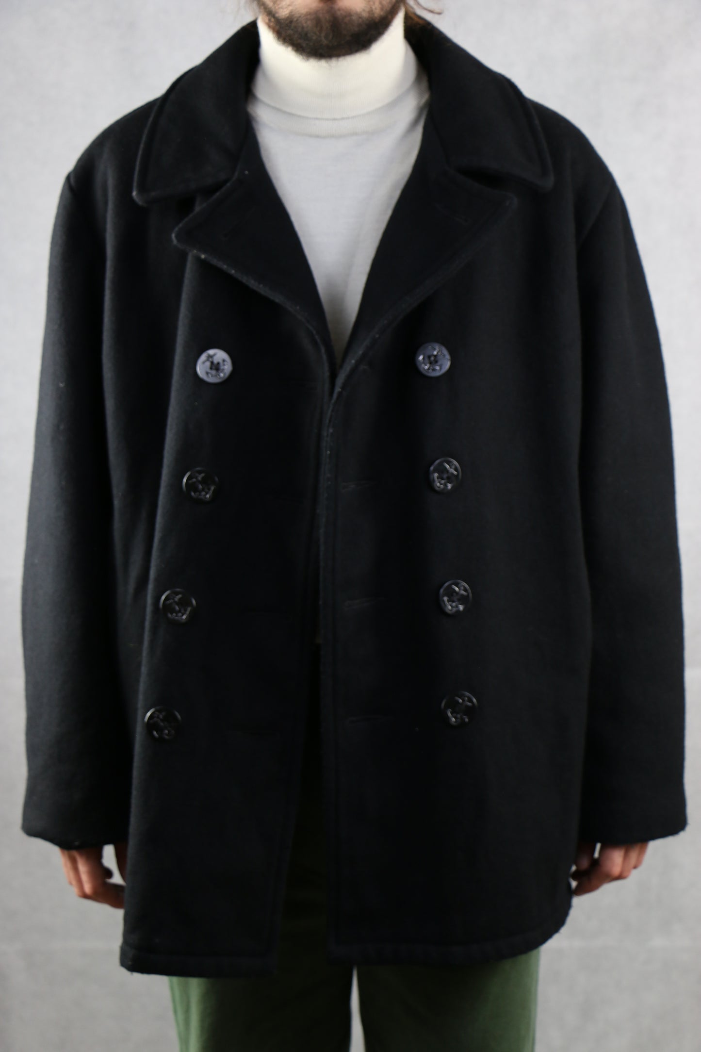 U.S. Pea Coat by Schott - vintage clothing clochard92.com