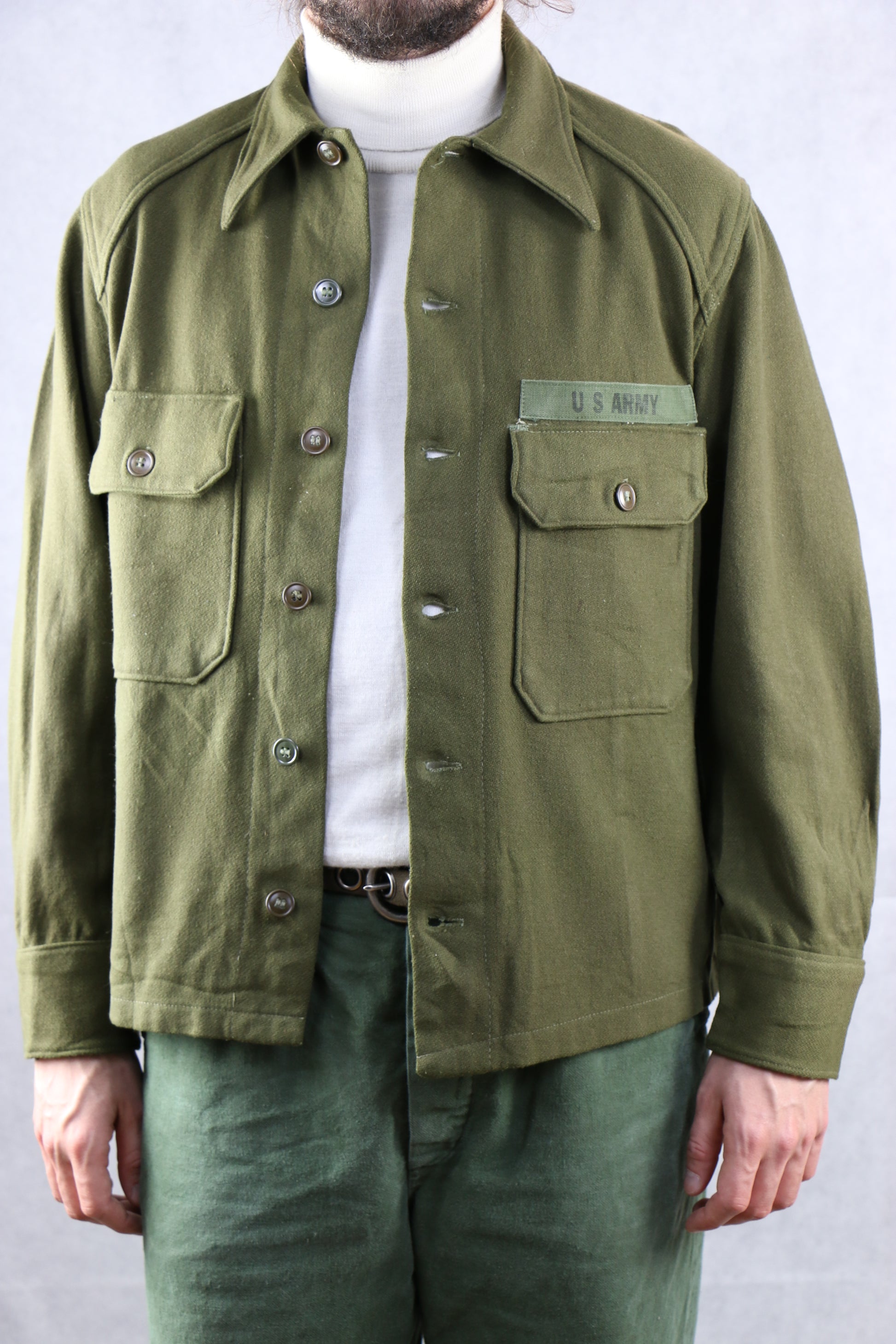U.S. Army OG-108 Shirt - vintage clothing clochard92.com