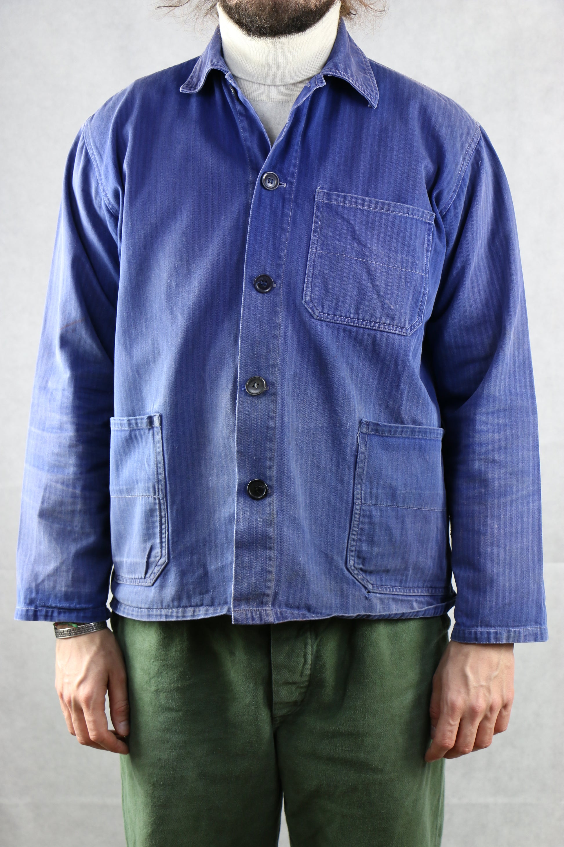 Work Jacket Faded XL/56 - vintage clothing clochard92.com