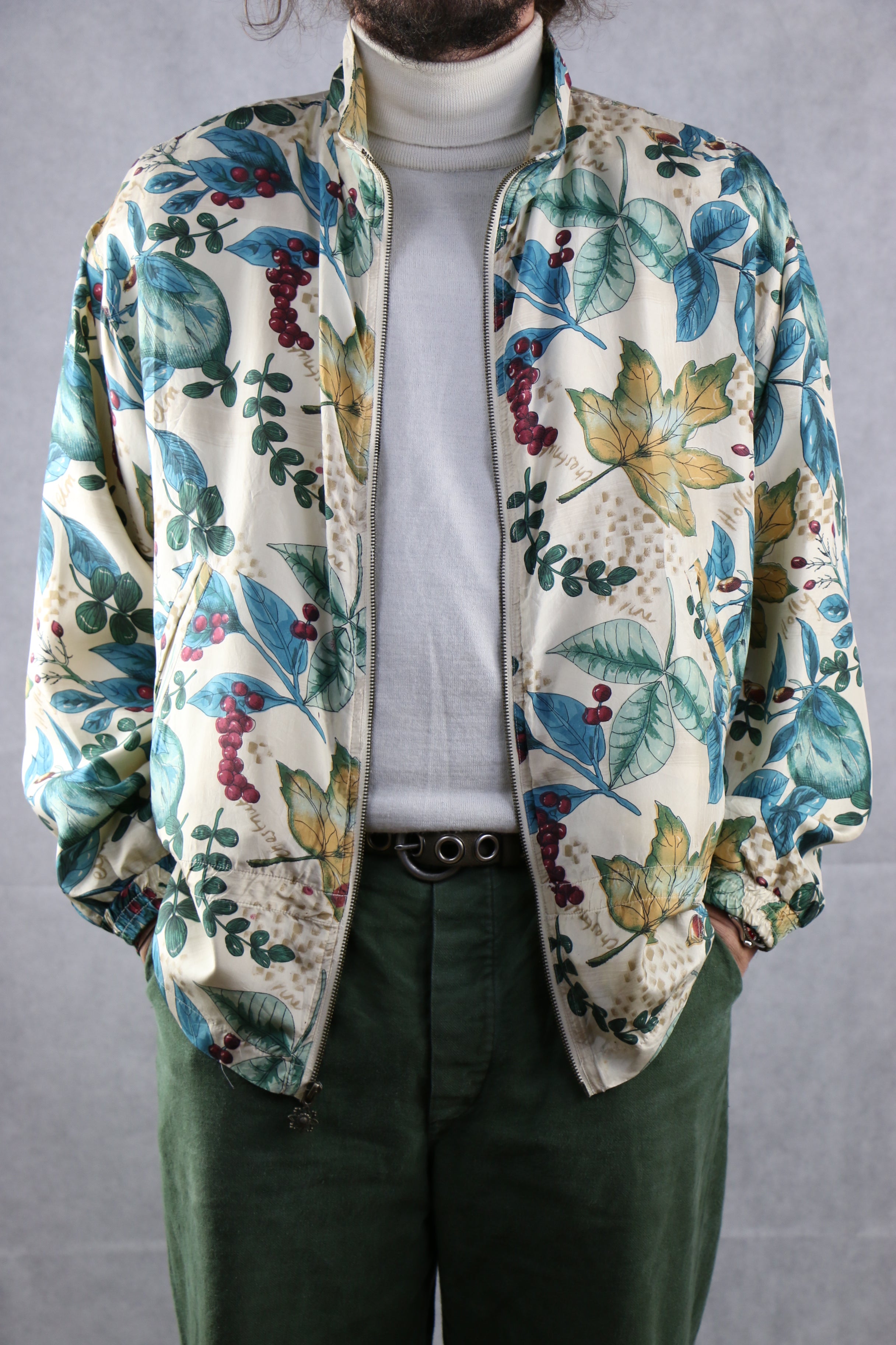 East West Silk Jacket Vintage Store Clochard92
