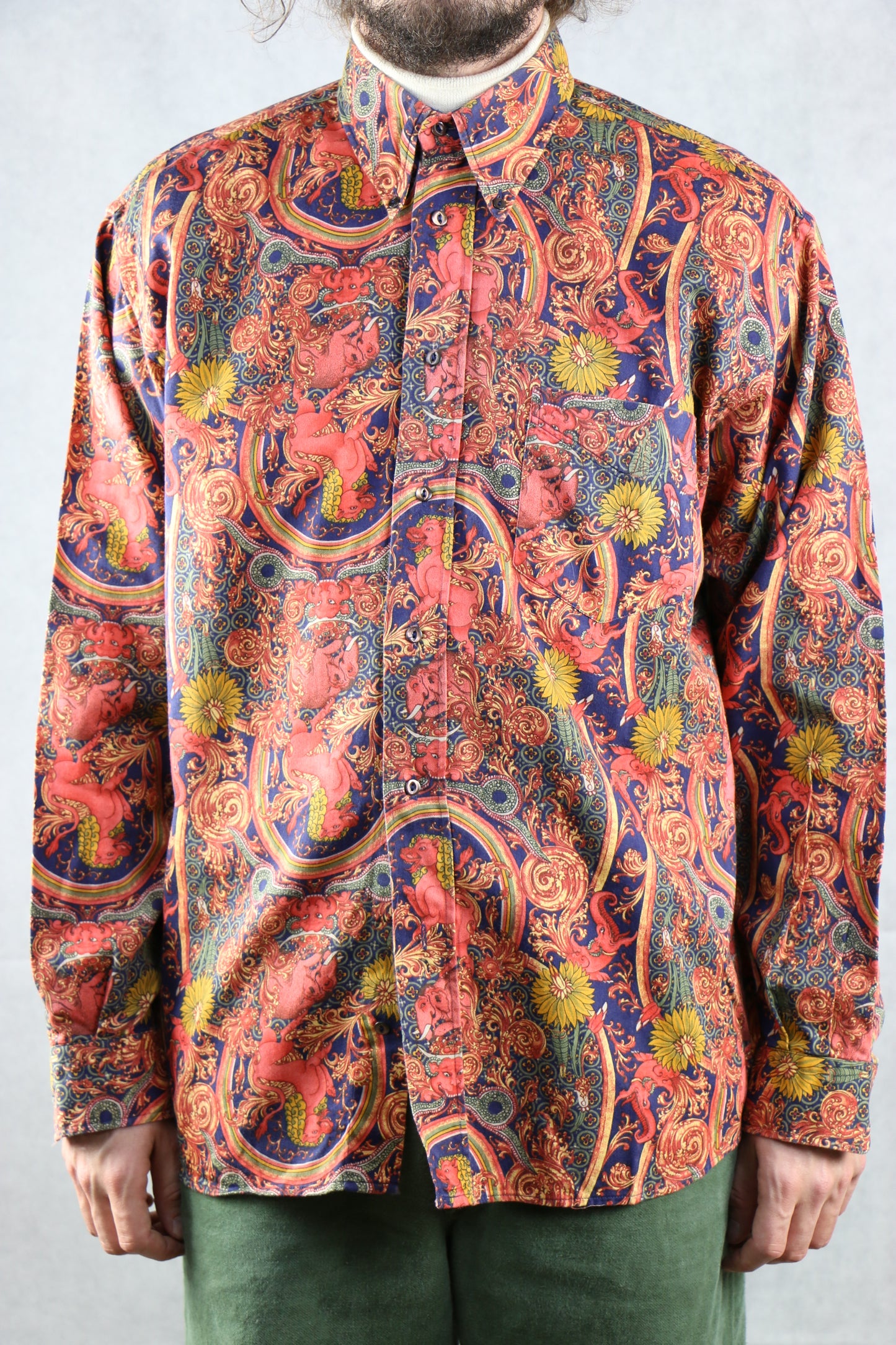 Hugo Boss Abstract Shirt - vintage clothing clochard92.com