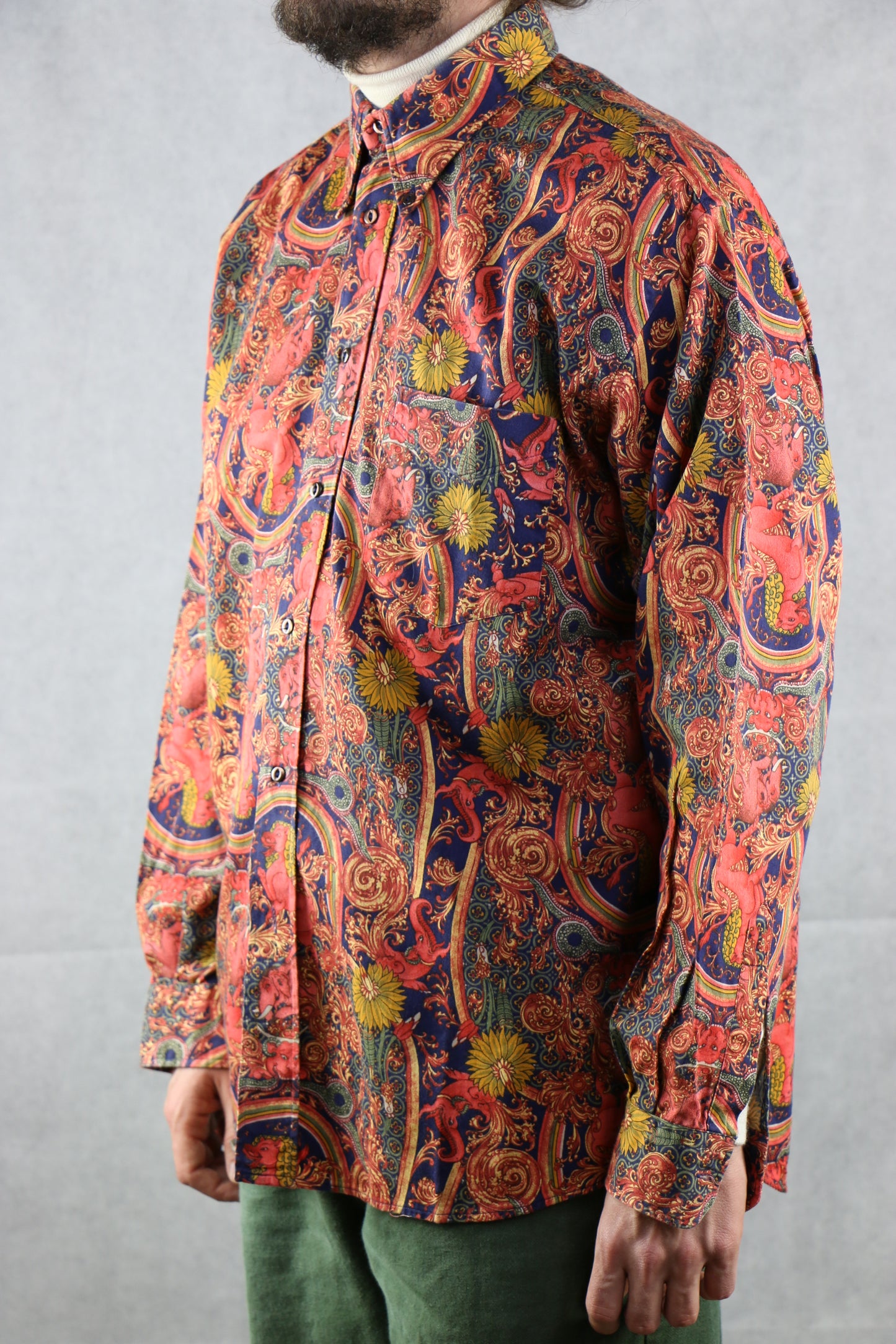 Hugo Boss Abstract Shirt - vintage clothing clochard92.com