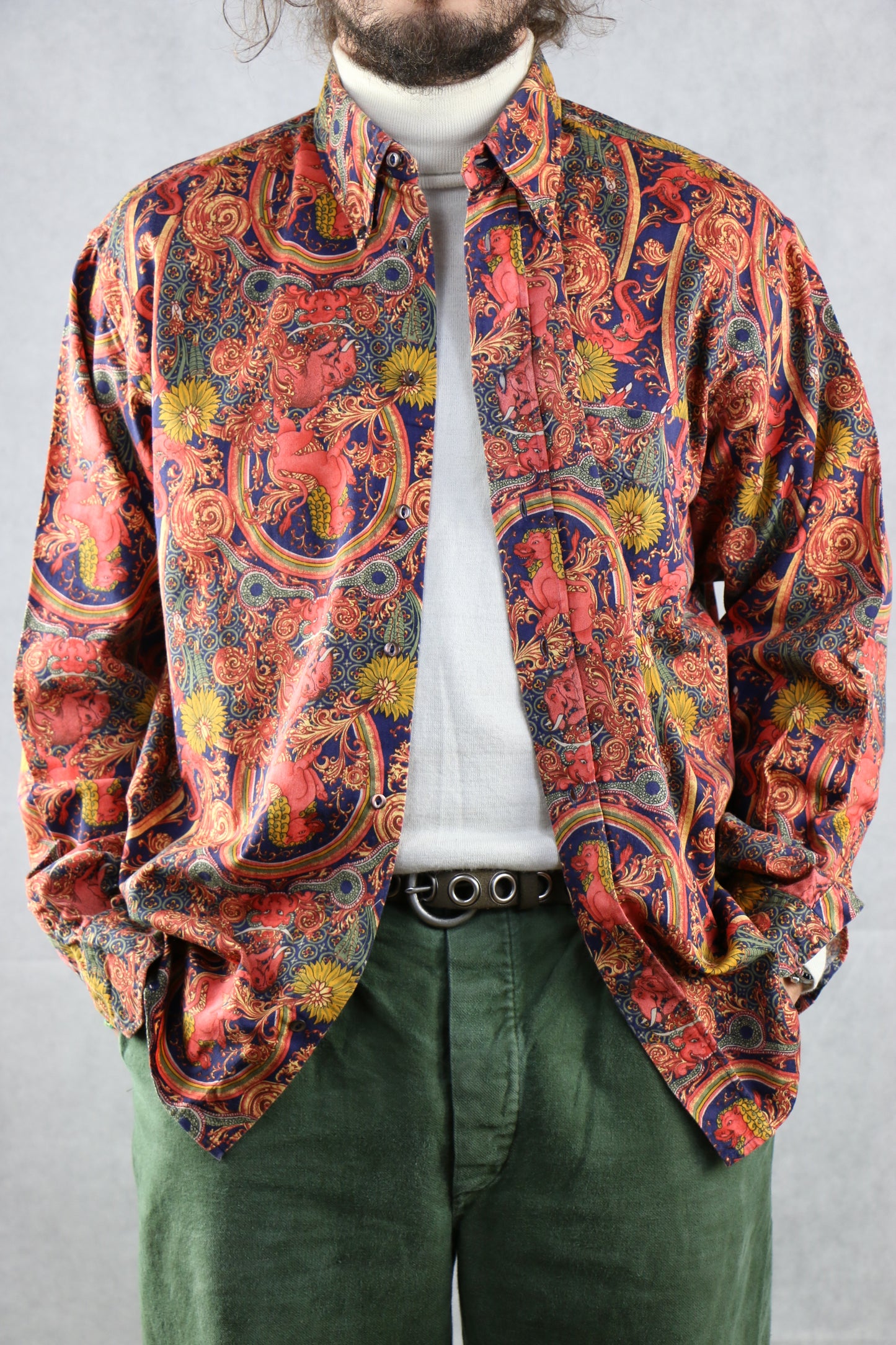 Hugo Boss Abstract Shirt - vintage clothing clochard92.com
