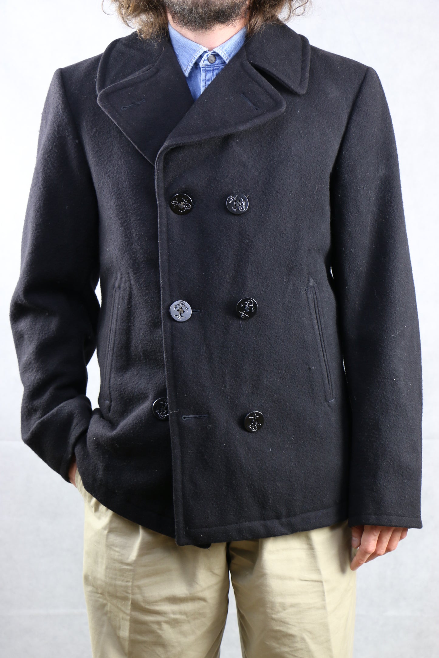 Peacoat 8 Buttons - vintage clothing clochard92.com