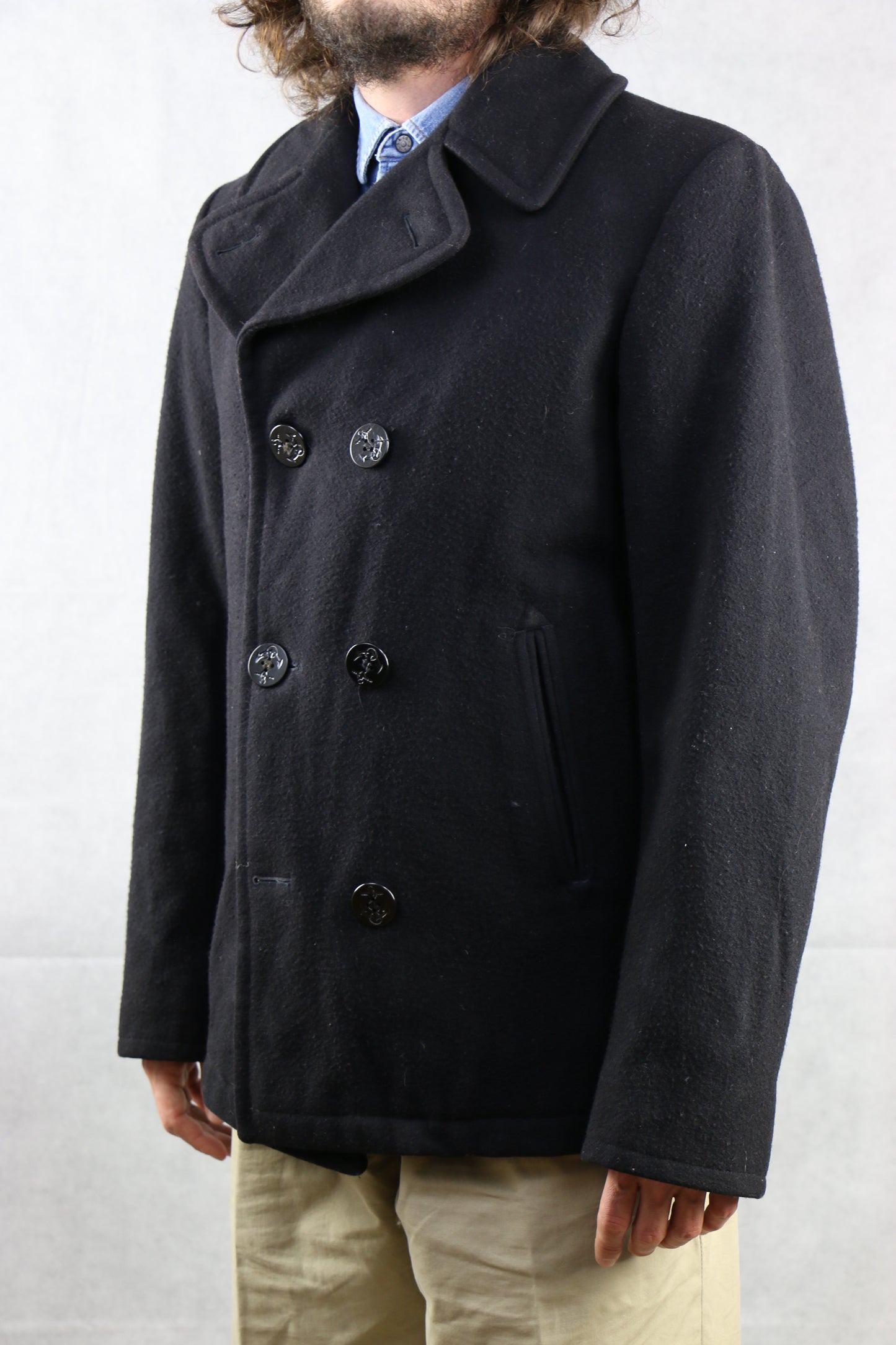 Peacoat 8 Buttons - vintage clothing clochard92.com