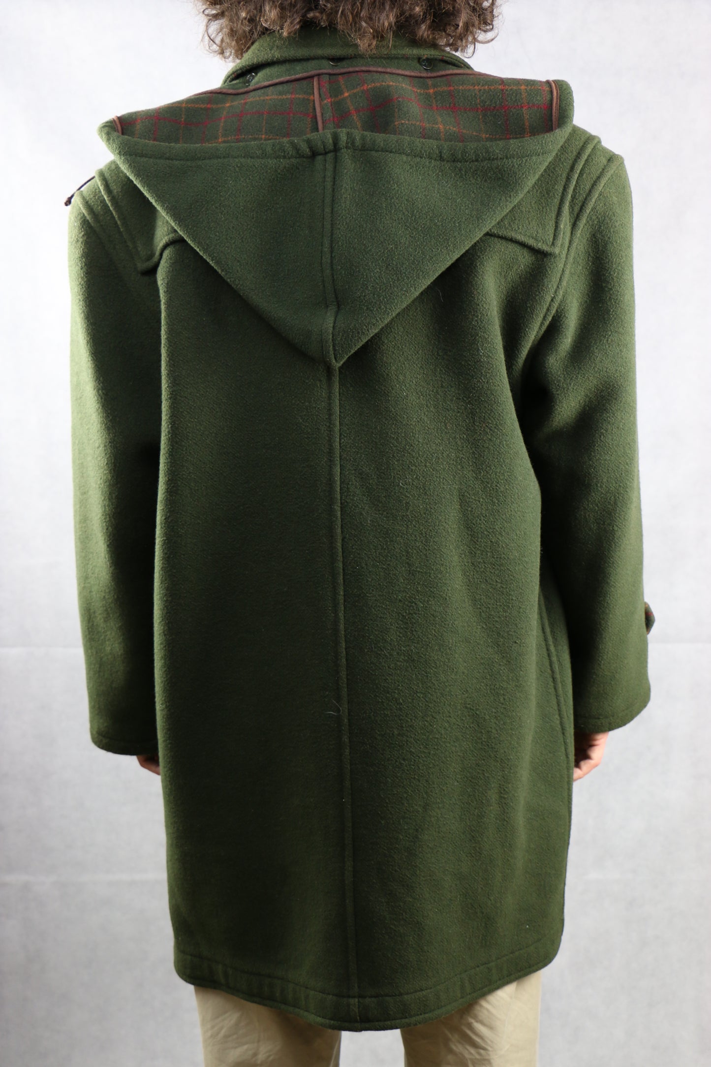 Mabro Montgomery Coat Olive Green - vintage clothing clochard92.com