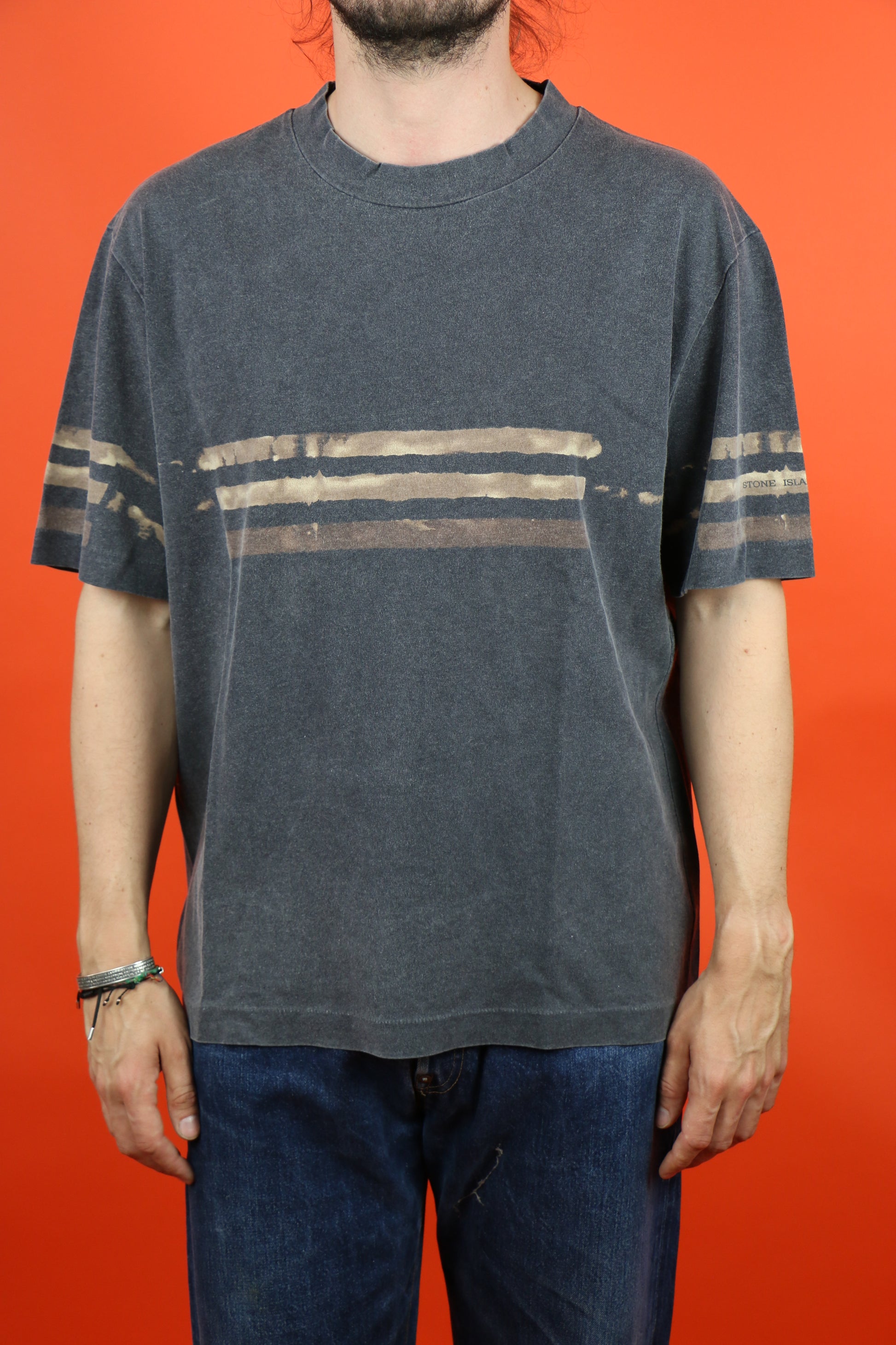 Maglietta Stone Island Nera Negozio Vintage - Main Image