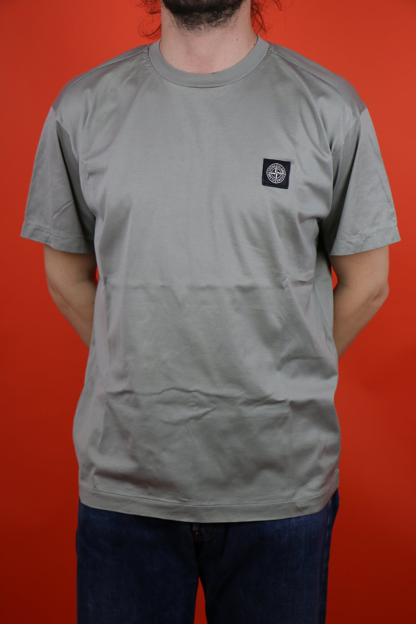 Stone Island Grey T-Shirt  - vintage clothing clochard92.com