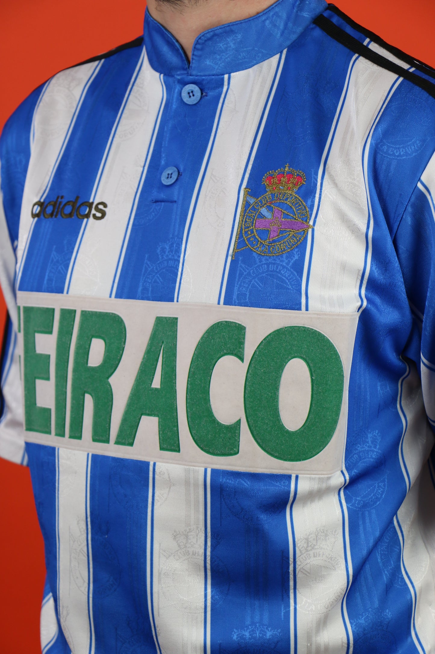 Adidas Jersey Deportivo La Coruna 1997 - vintage clothing clochard92.com