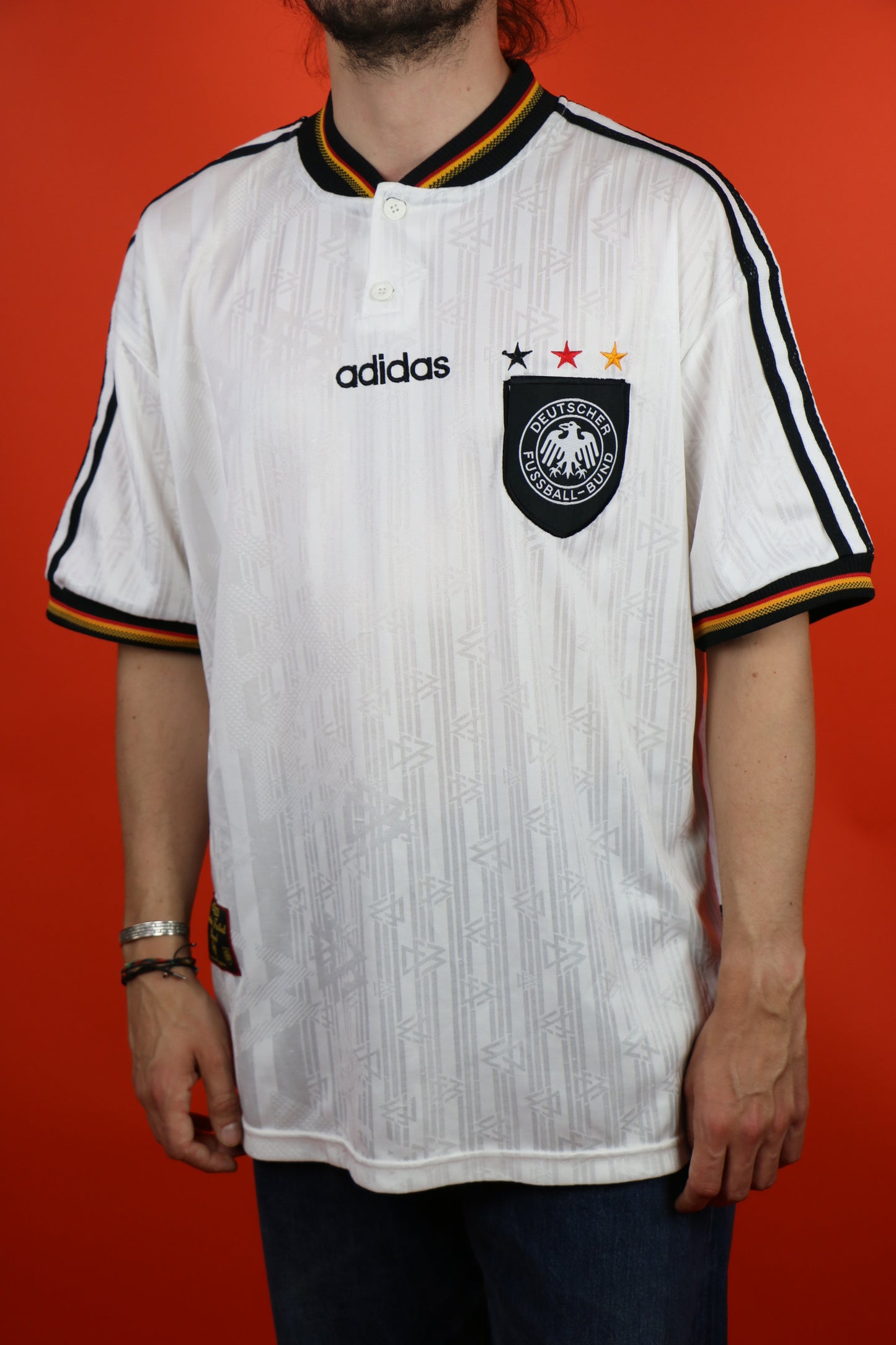 Adidas Germany Jersey 1996 - vintage clothing clochard92.com