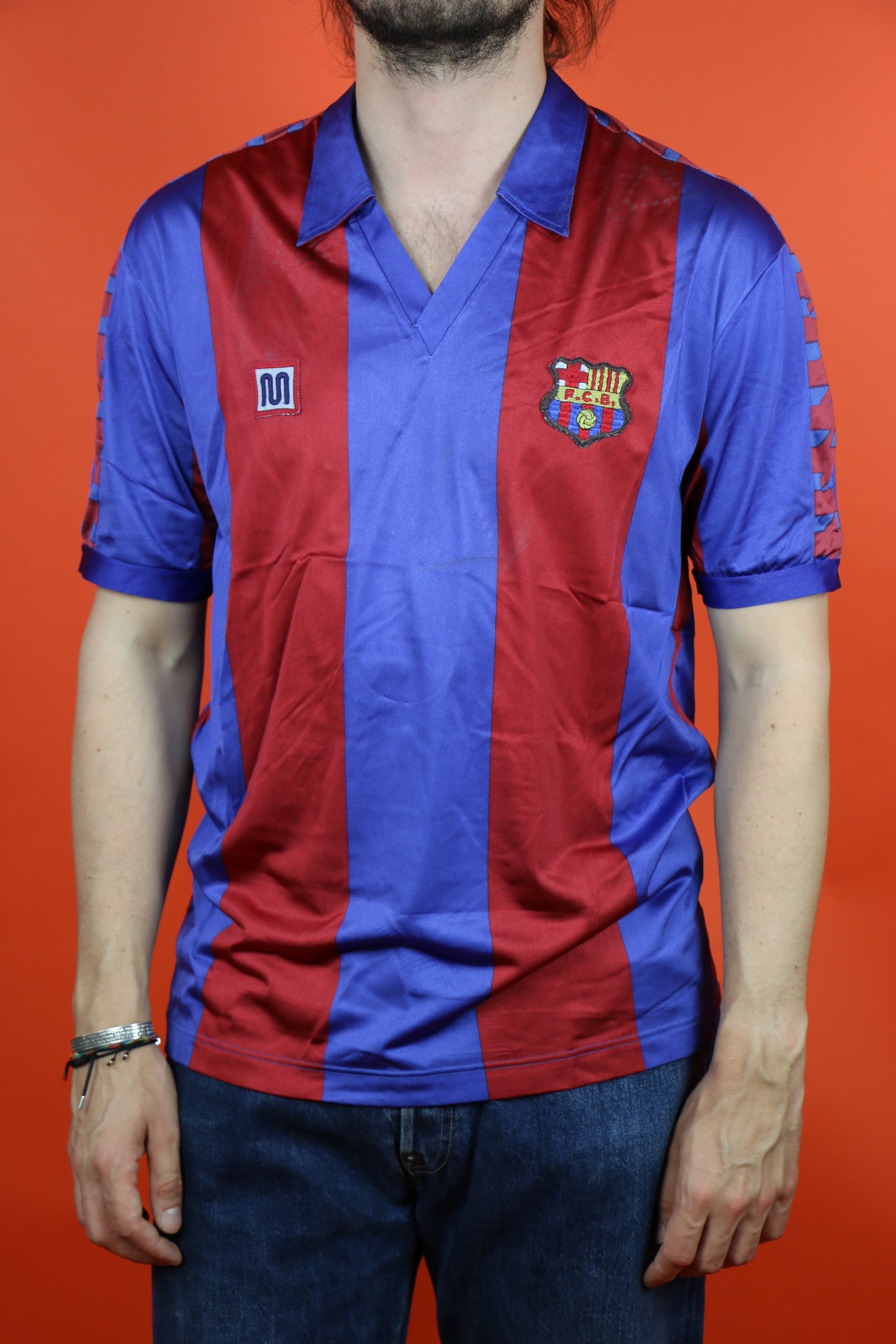 Barcelona Football Jersey 1986 - vintage clothing clochard92.com