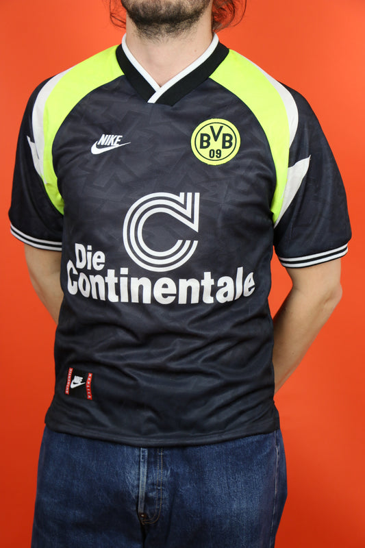 Nike Borussia Dortmund Football Jersey 1996 - vintage clothing clochard92.com
