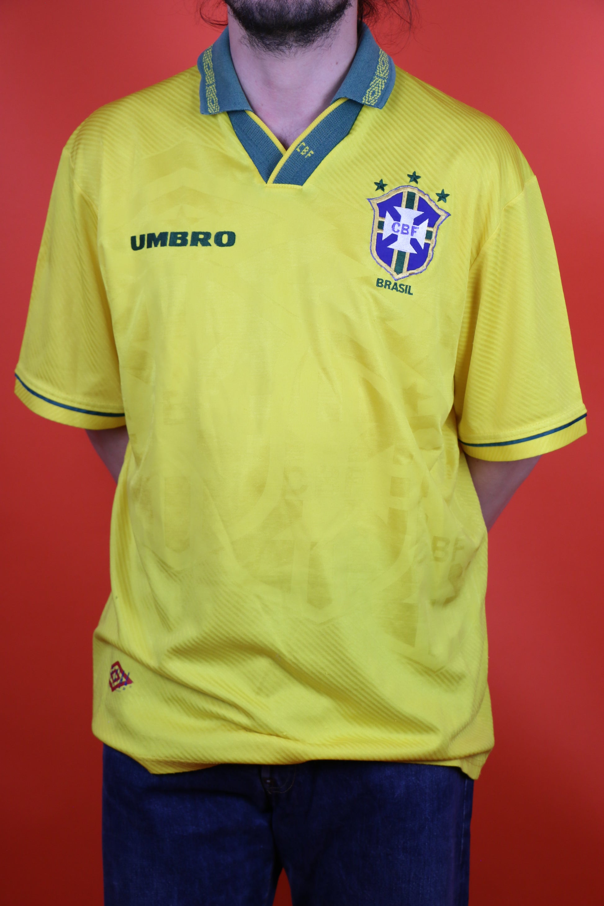 Brazil 1994 Home World Cup Brasil Retro Jersey