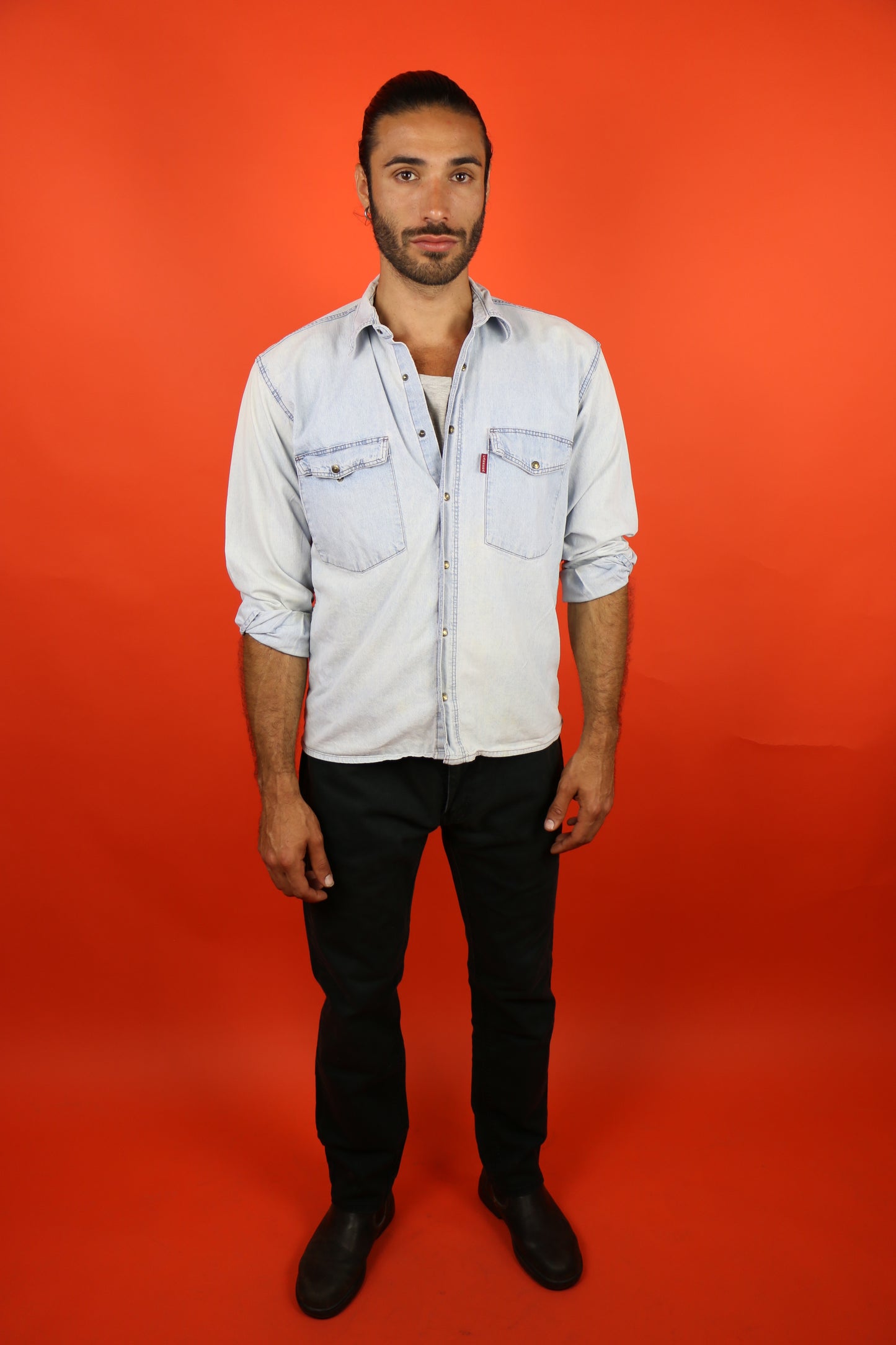 Carrera Denim Shirt 'M' - vintage clothing clochard92.com