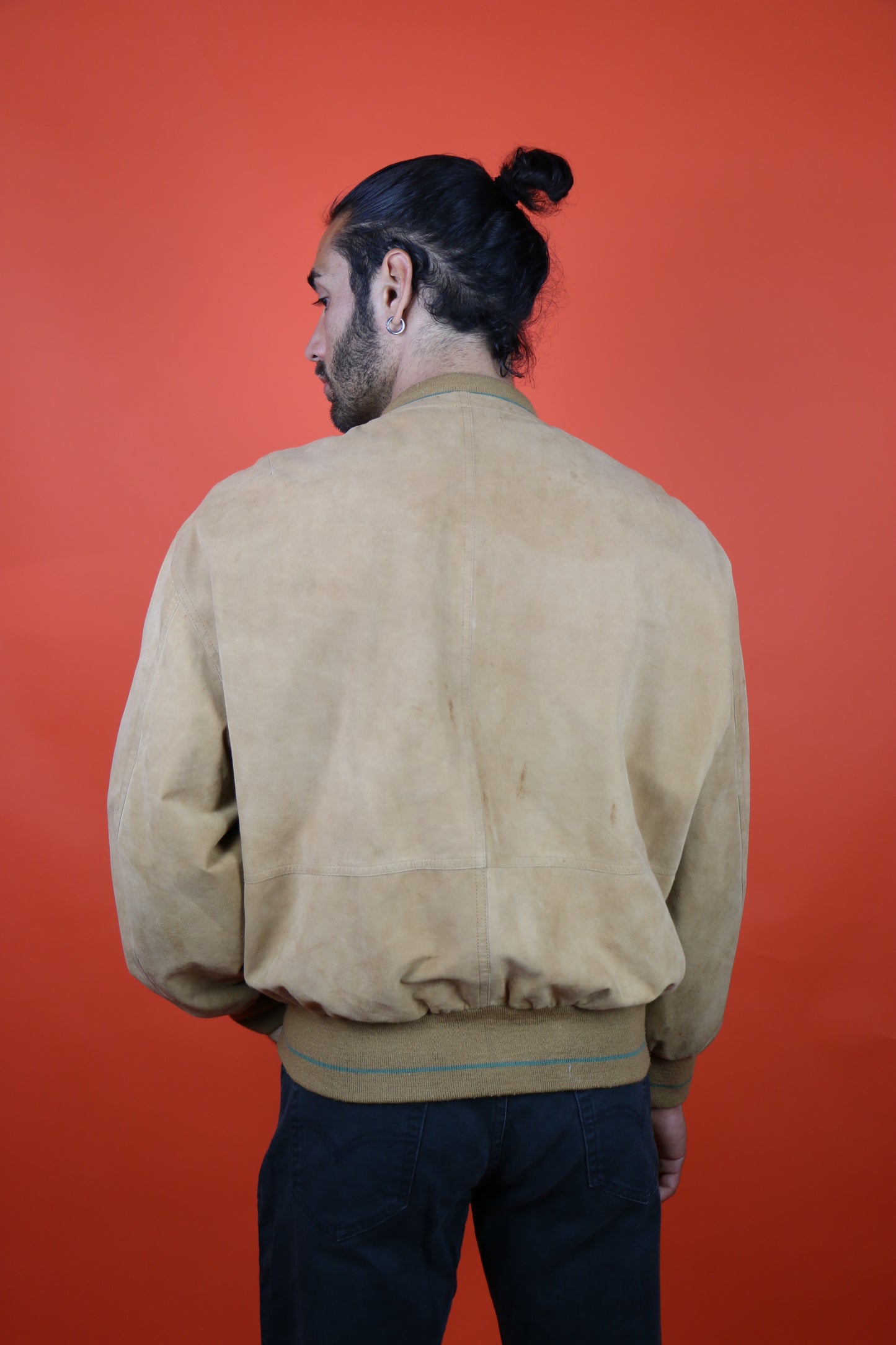 Jacques La Font Suede Cardigan Jacket - vintage clothing clochard92.com