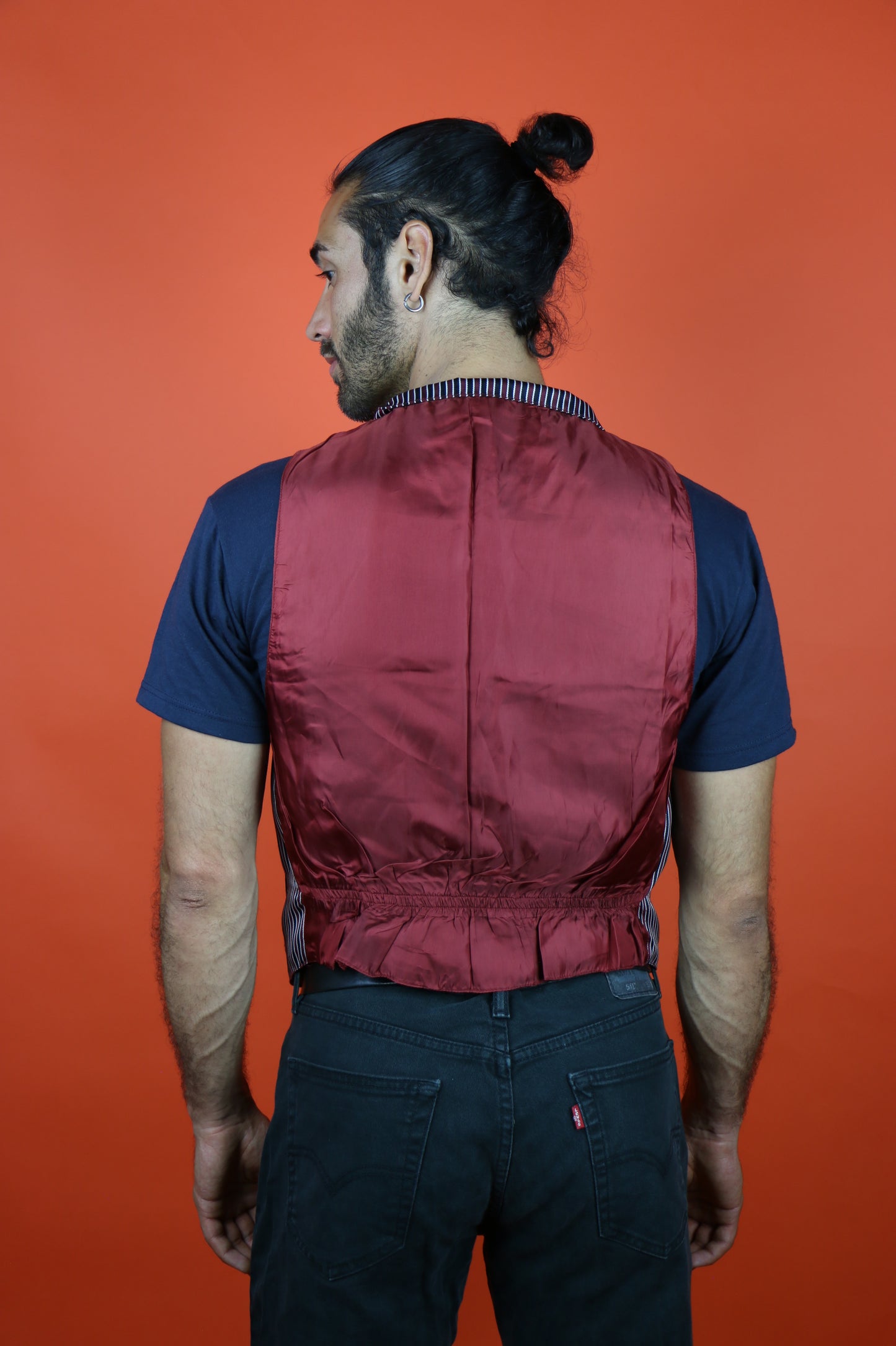 Roccobarocco Stripe Vest - vintage clothing clochard92.com