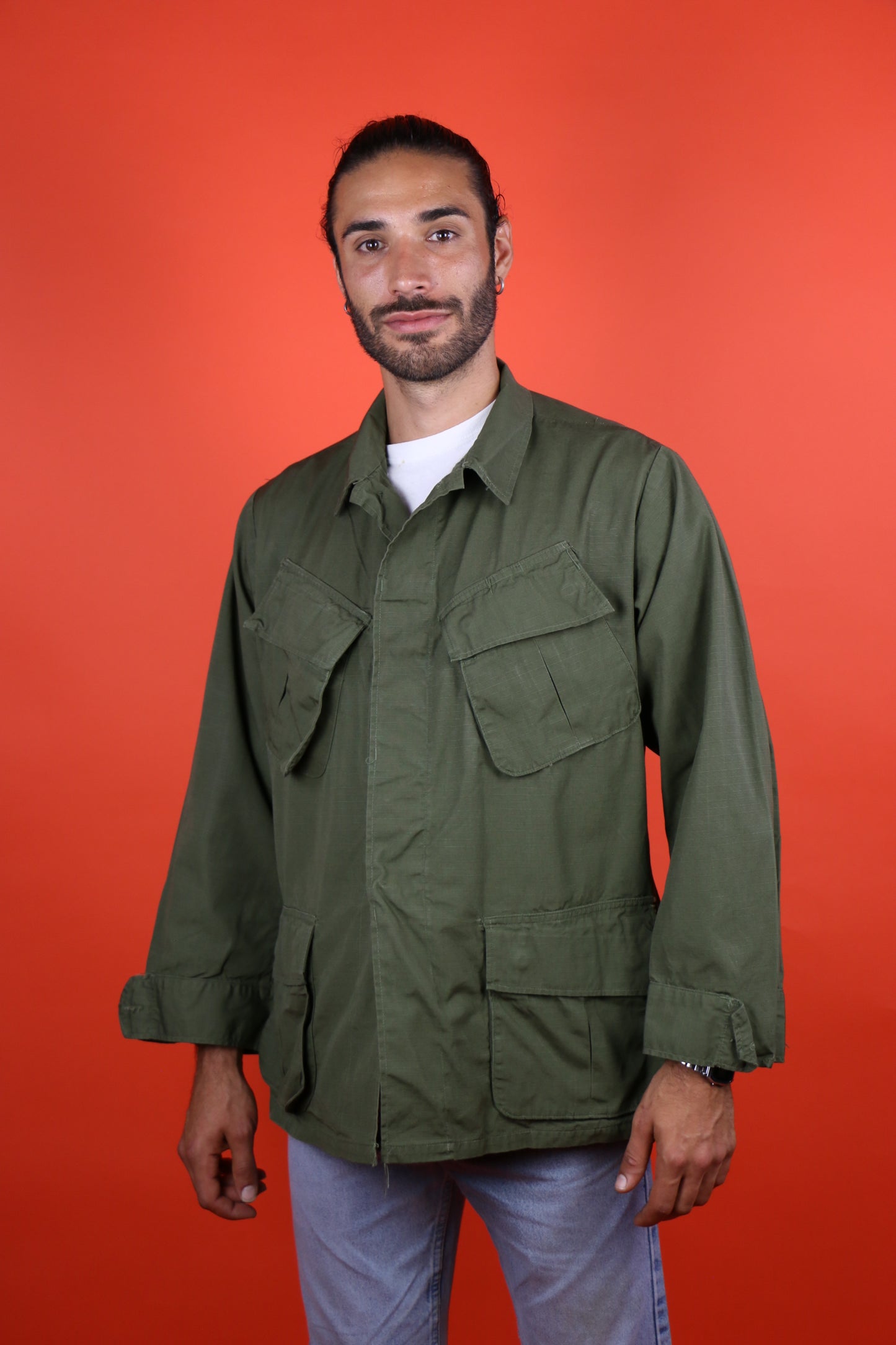 OG-107 Jungle Jacket 1-st Pattern 'M' deadstock - vintage clothing clochard92.com
