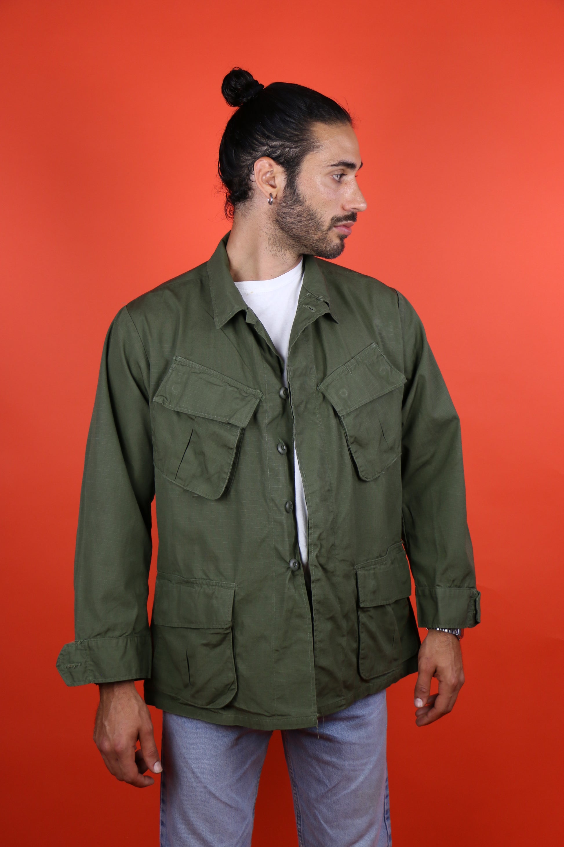 OG-107 Jungle Jacket 1-st Pattern 'M' deadstock - vintage clothing clochard92.com