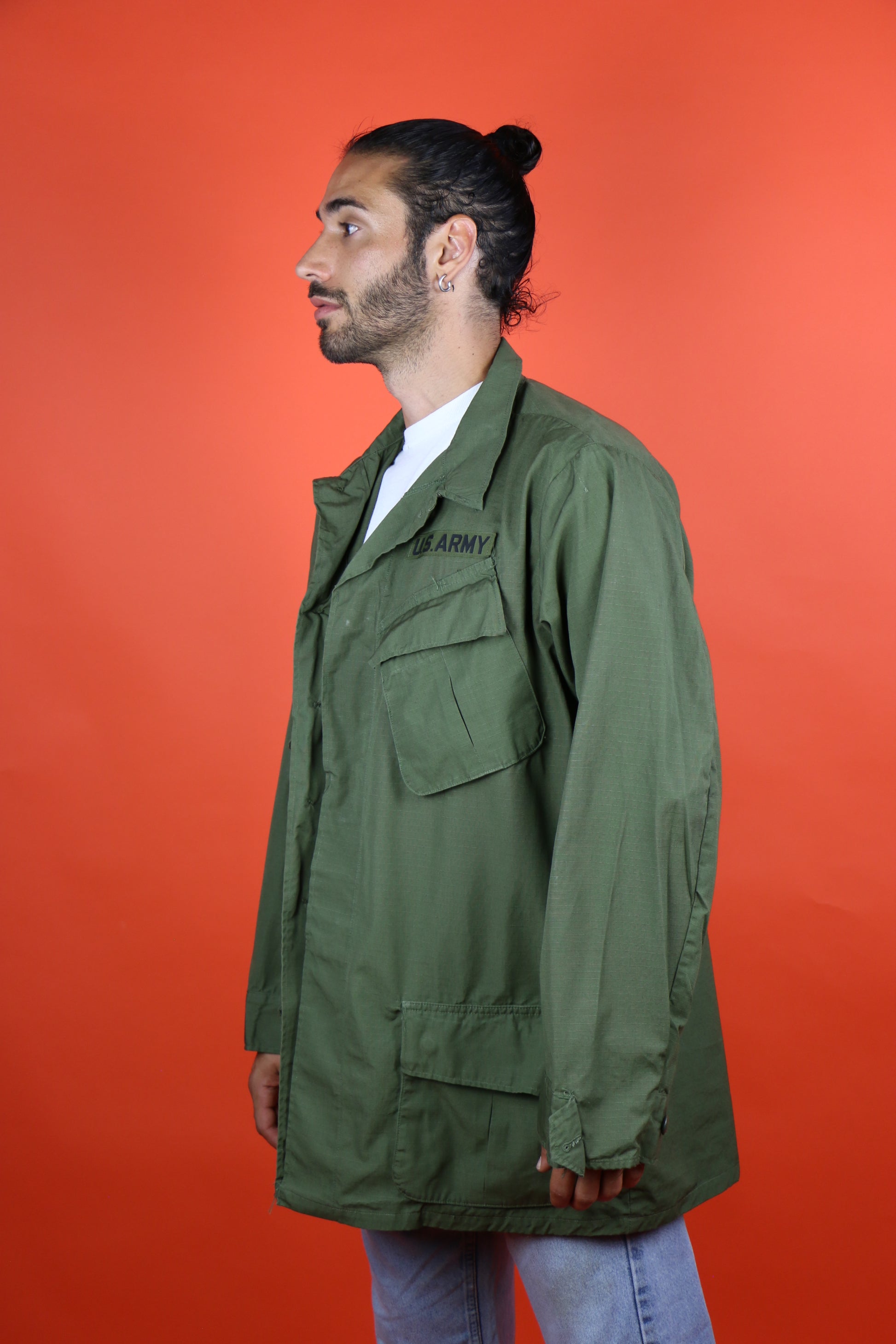 U.S. Army Jungle Jacket 3rd Pattern Deadstock Size - vintage clothing clochard92.com