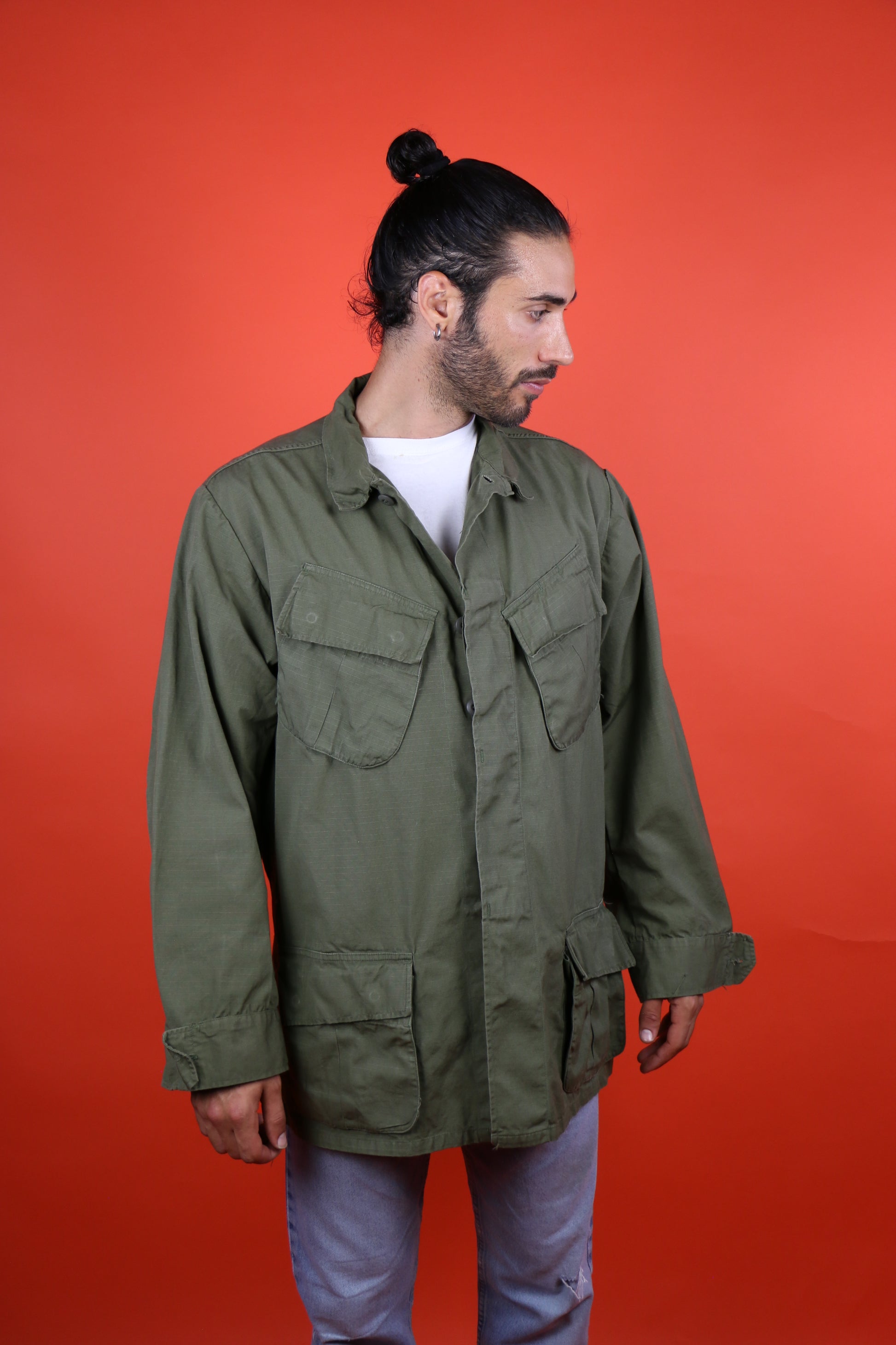 OG-107 Jungle Jacket 1-st pattern deadstock 'L' - vintage clothing clochard92.com