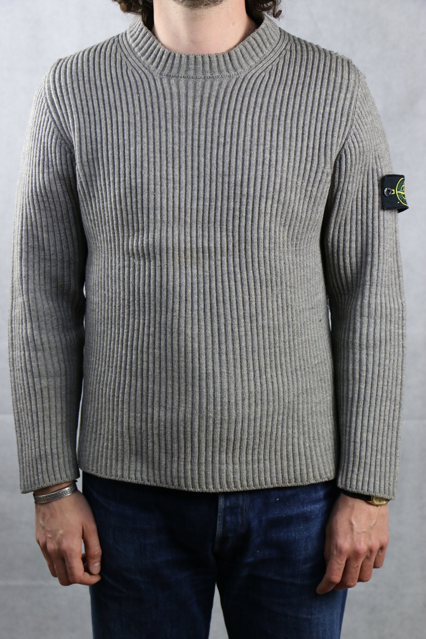 Stone Island Gray Sweater - vintage clothing clochard92.com