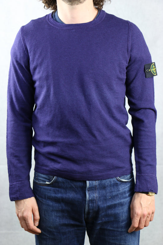 Stone Island Purple Sweater - vintage clothing clochard92.com