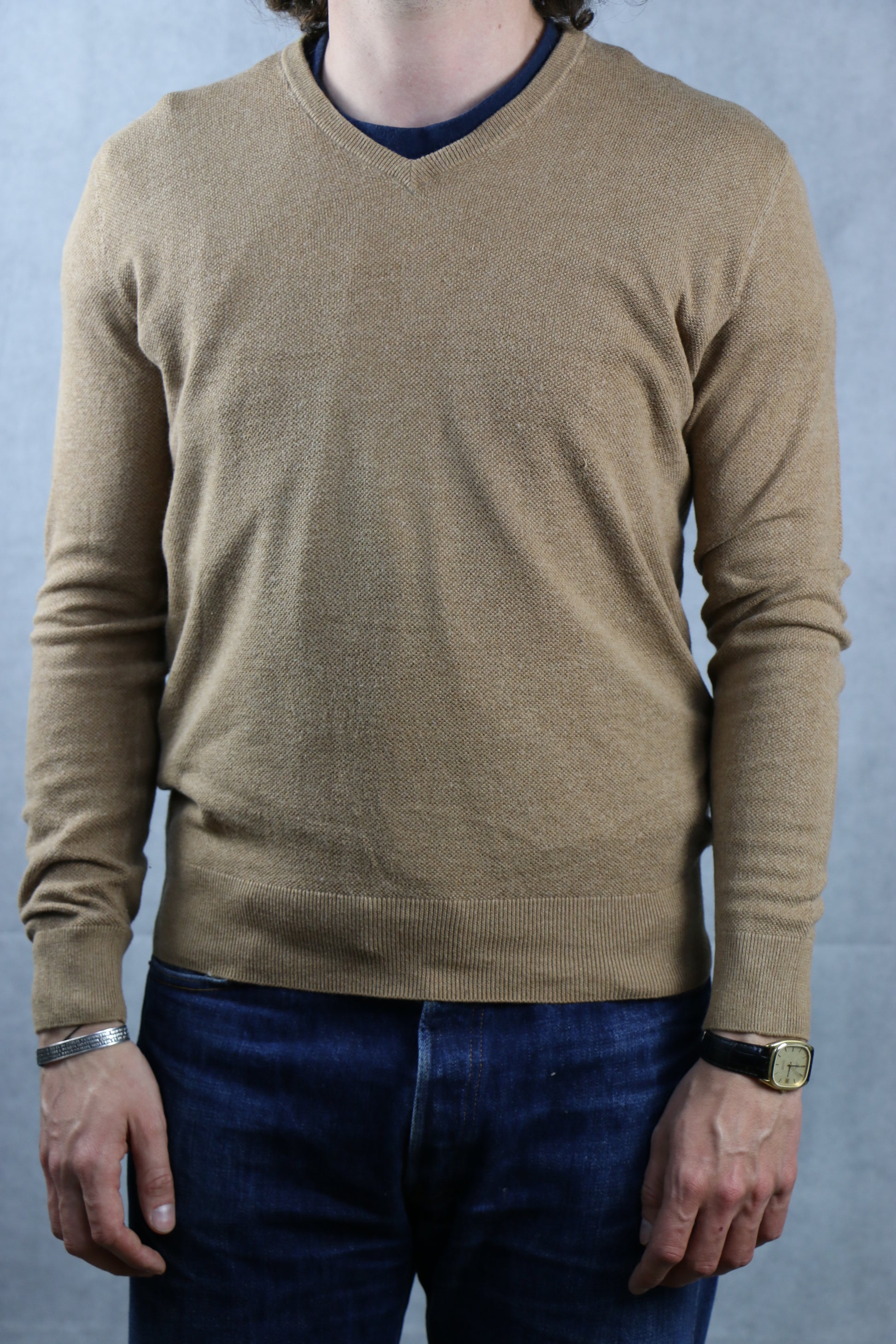 Polo Ralph Lauren Beige Sweater - vintage clothing clochard92.com