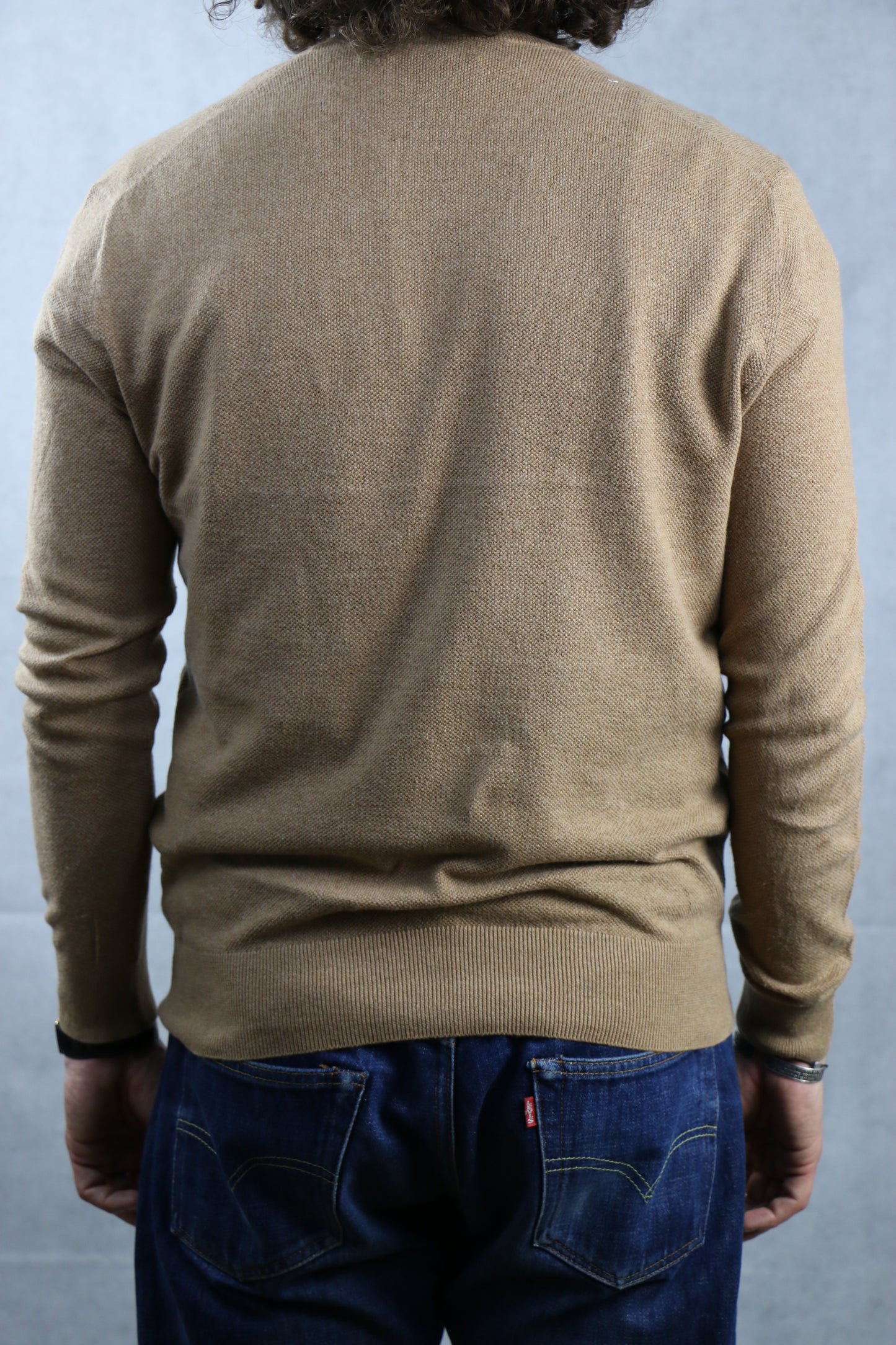 Polo Ralph Lauren Beige Sweater - vintage clothing clochard92.com