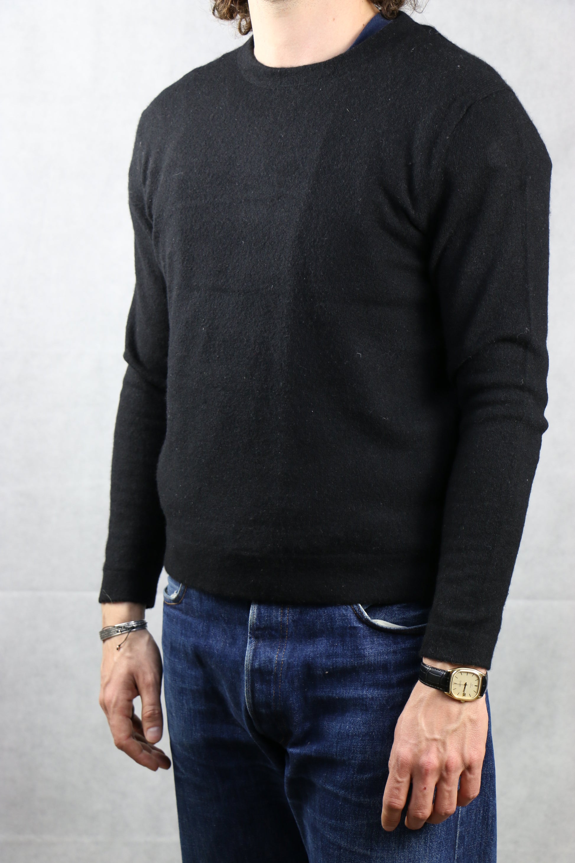 Ralph Lauran Cashmere Black Sweater - vintage clothing clochard92.com