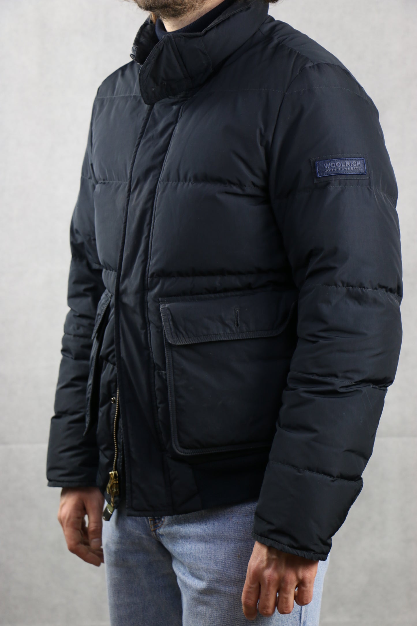 Woolrich Down Bomber  - vintage clothing clochard92.com