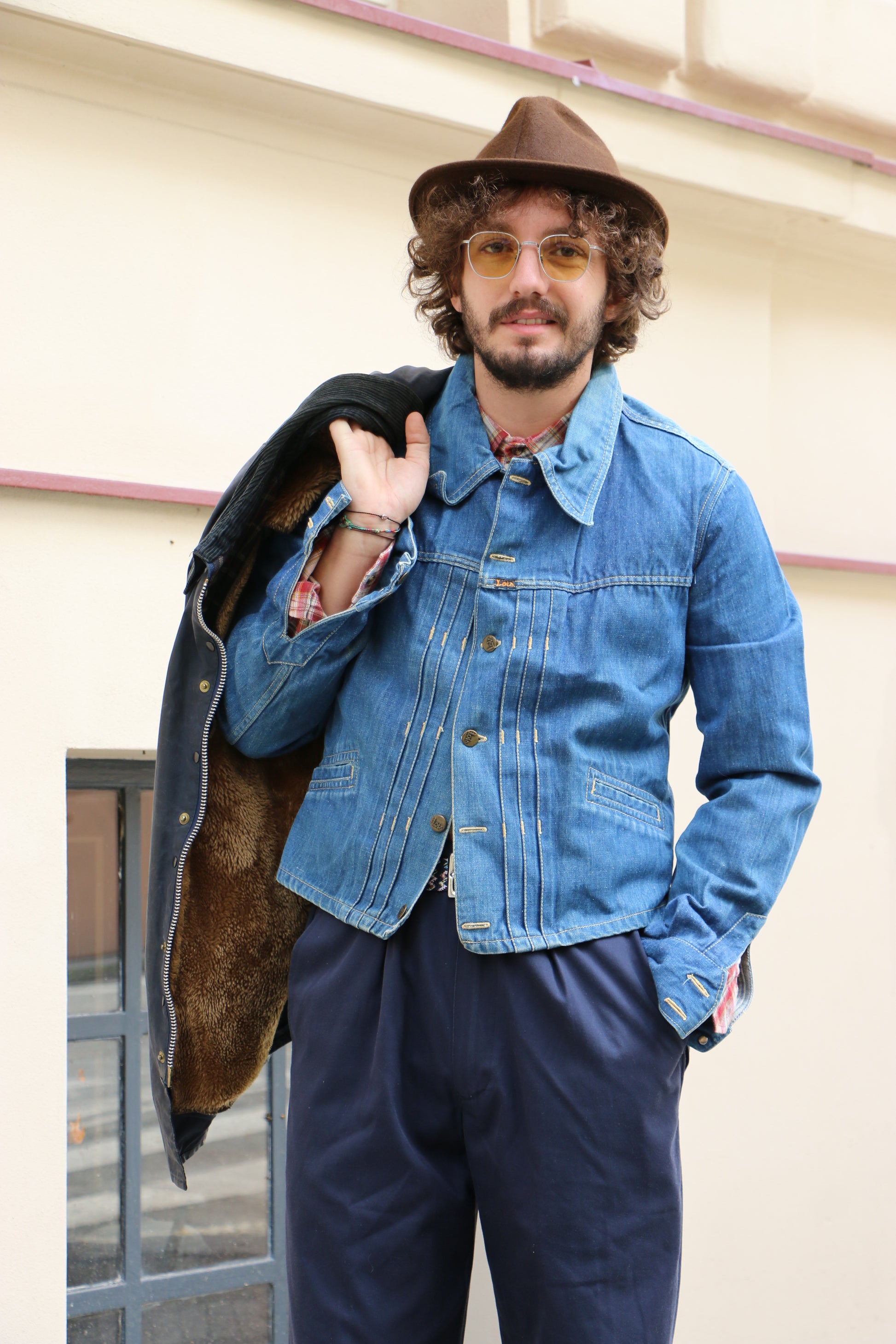 Jeans Giacca Da Cowboy Giacca Di Jeans Lois Western Anni '60