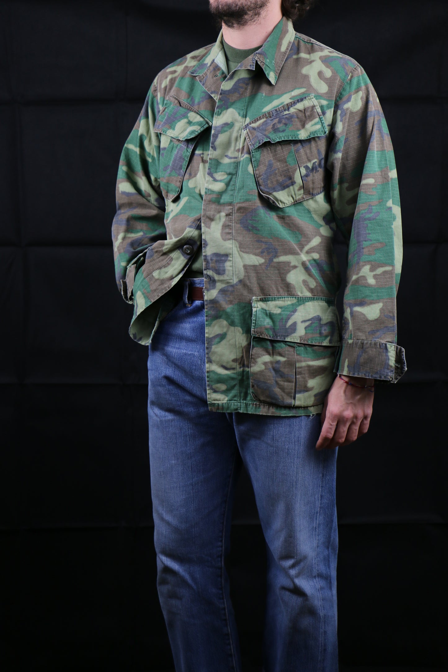 JUNGLE JACKET CAMO 1970, clochard92.com