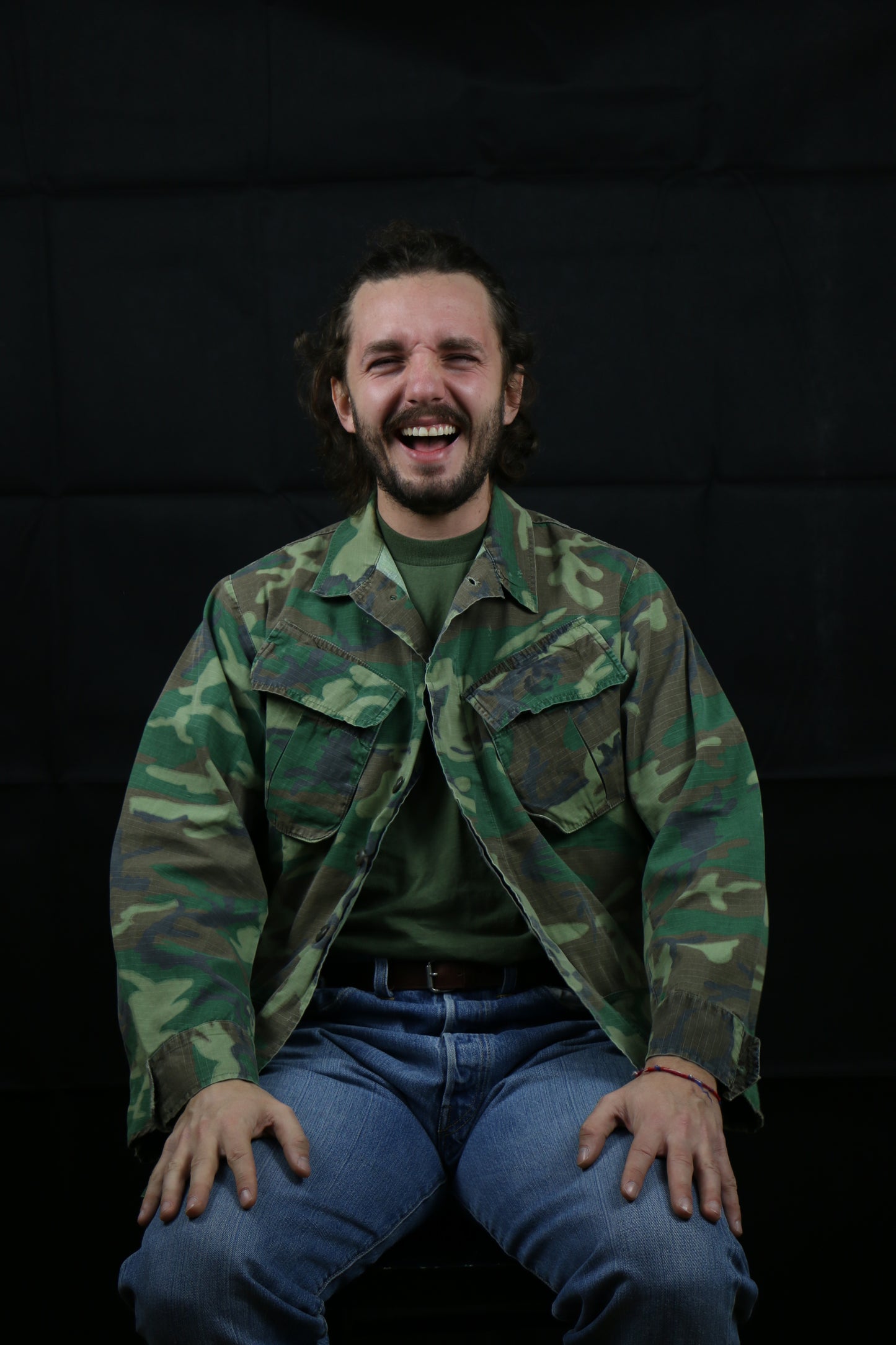 JUNGLE JACKET CAMO 1970, clochard92.com