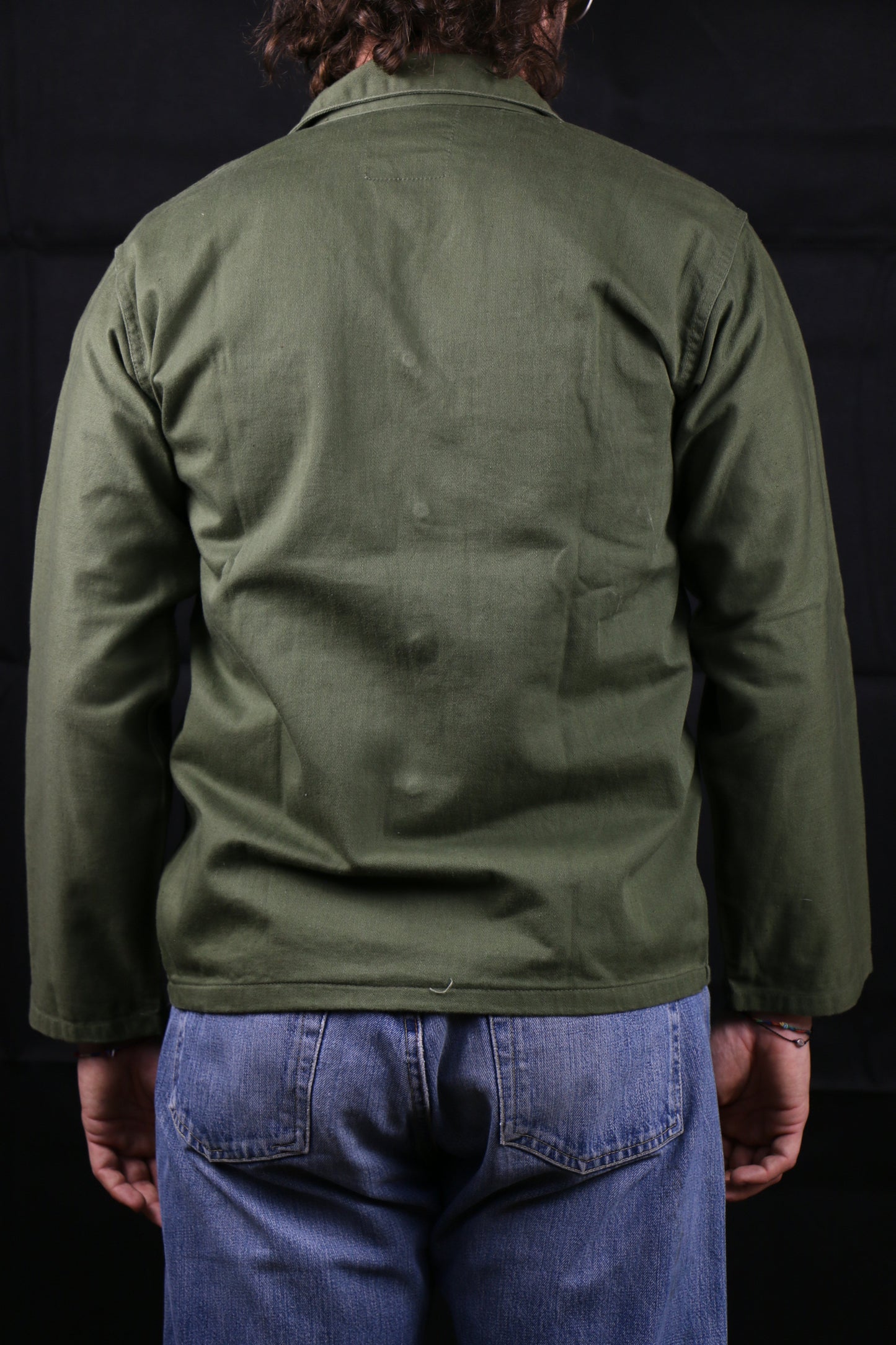 Olive Green utility shirt OG-107, clochard92.com
