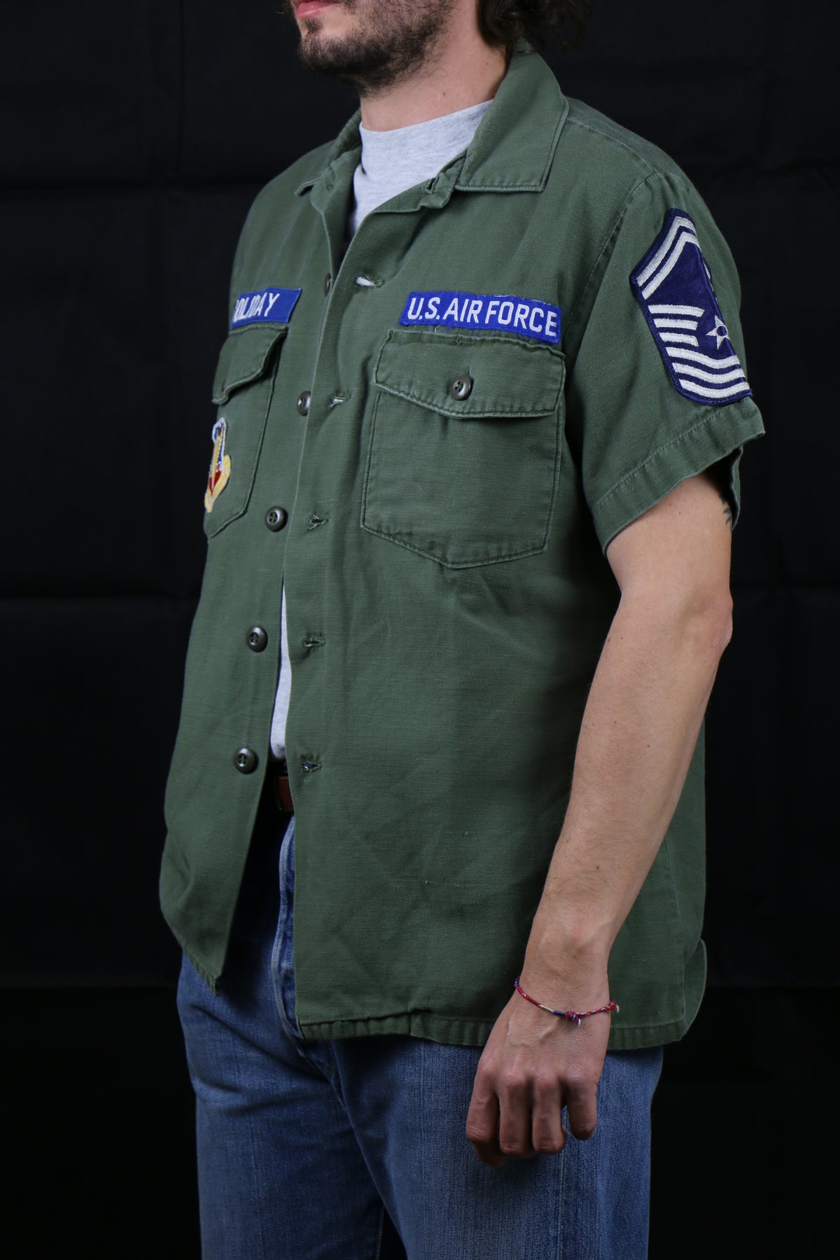 U.S. Air Force Short Sleeve Shirt OG-107 ~ Vintage Store Clochard92.com