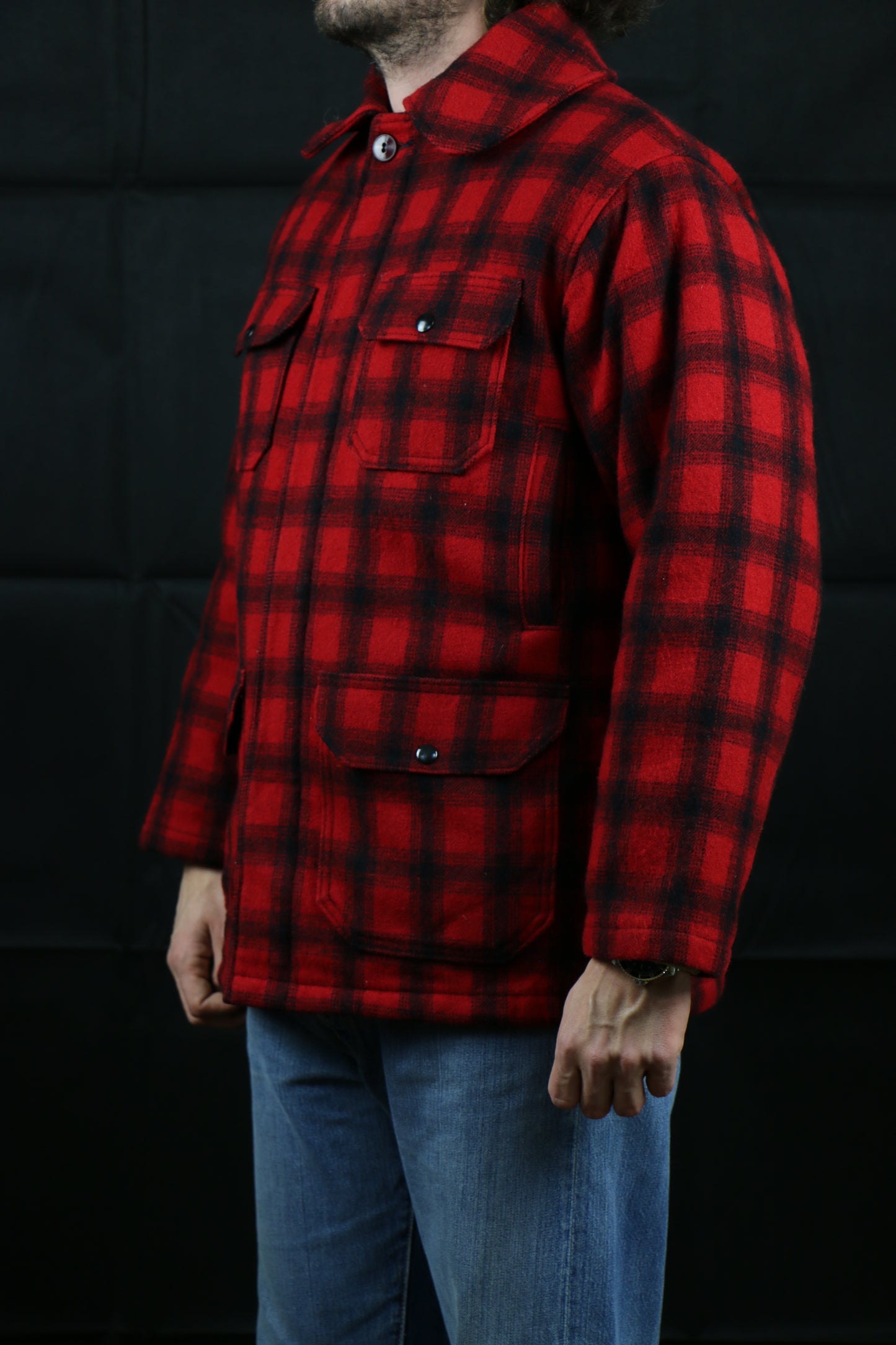 Woolrich buffalo plaid jacket late 60s, clochard92.com