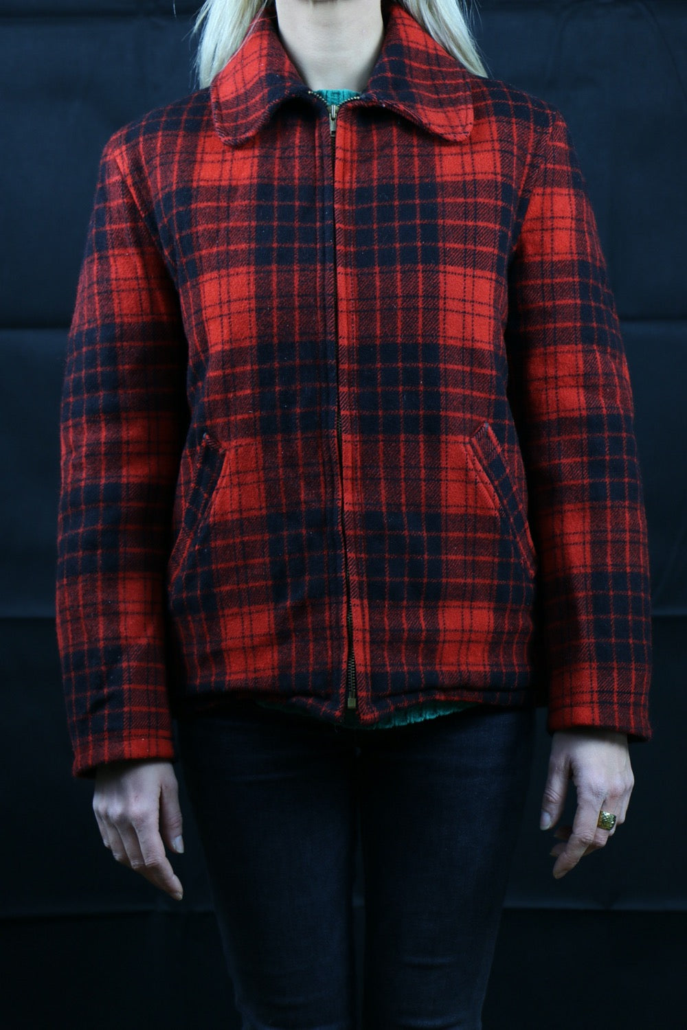 WOOLRICH HUNTING JACKET 40S Talon Zip, clochard92.com