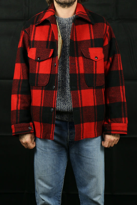 Pendleton  Red and Black CPO 90s, clochard92.com